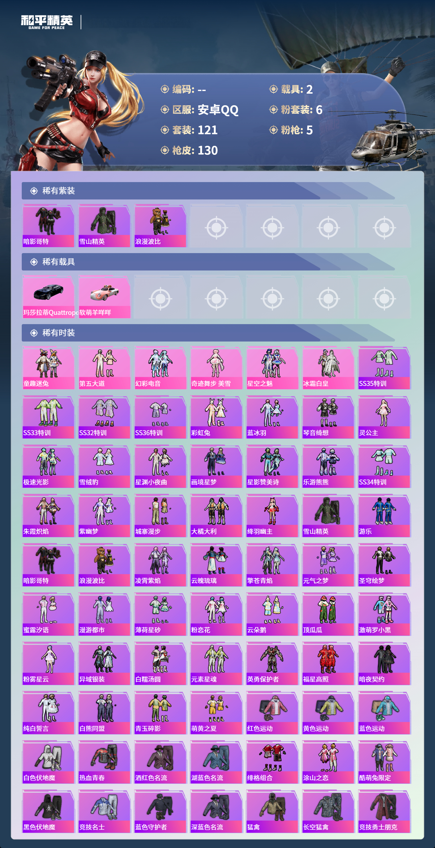 HPCMW4126458和平精英账号详情图2