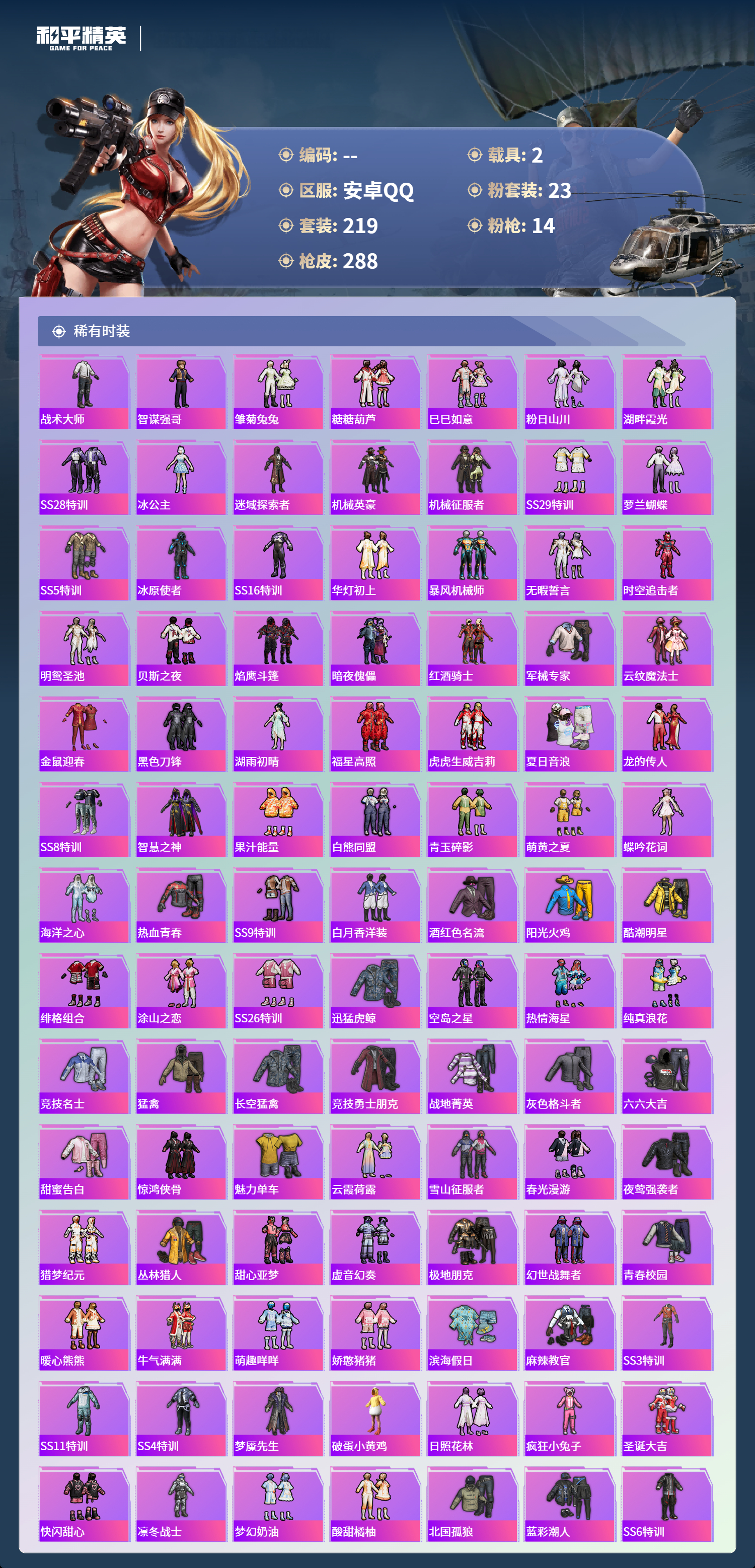 HPCMW4125057和平精英账号详情图3 HPCMW4125057和平精英账号详情图3