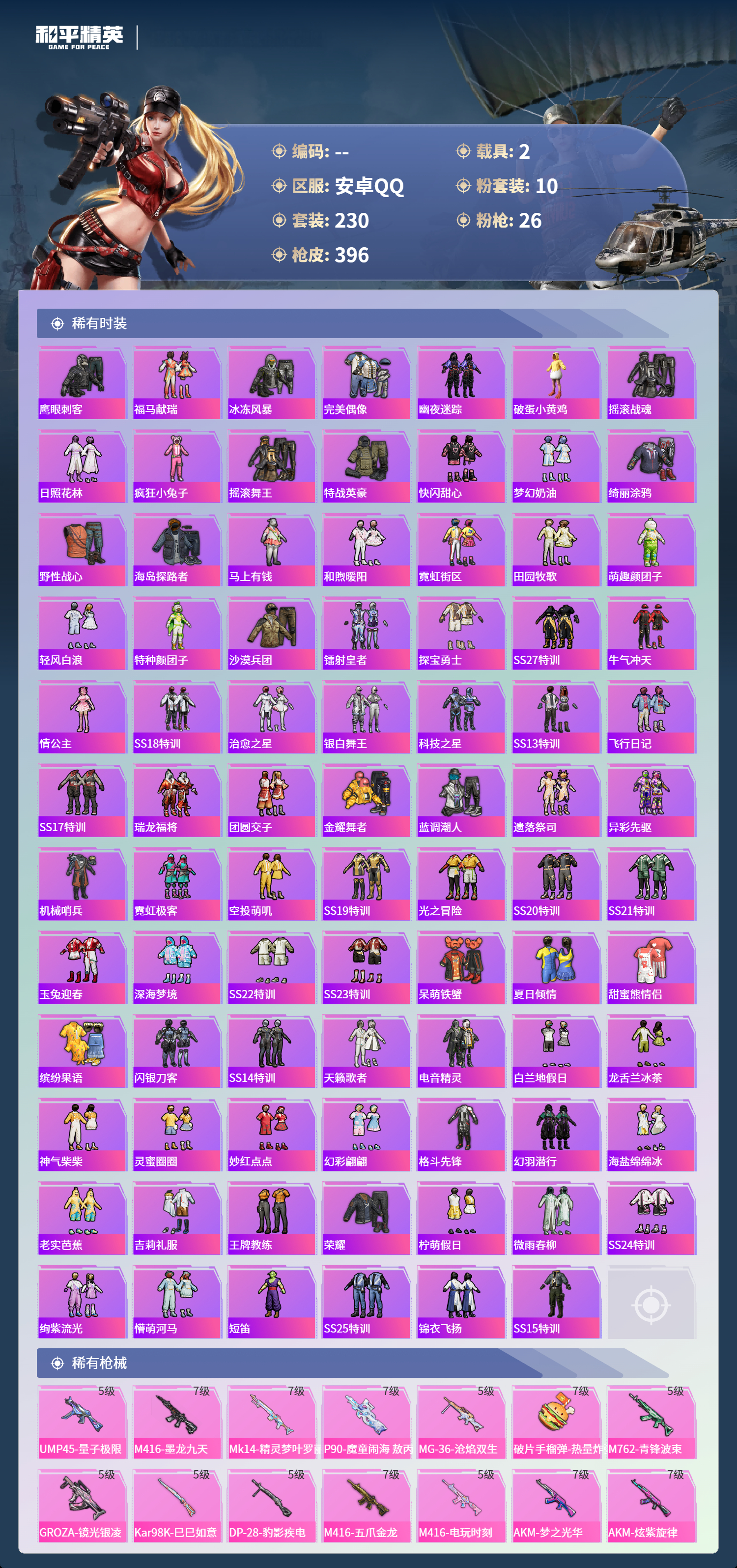 HPCMW4125000和平精英账号详情图4