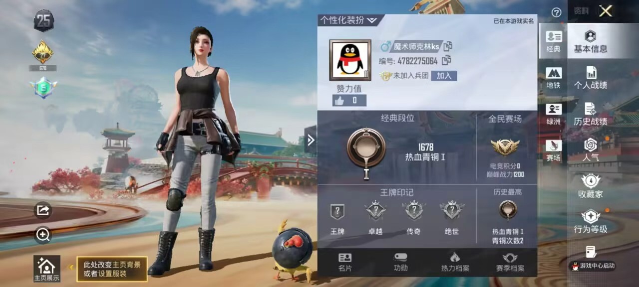 HPCMW4125545和平精英账号详情图3