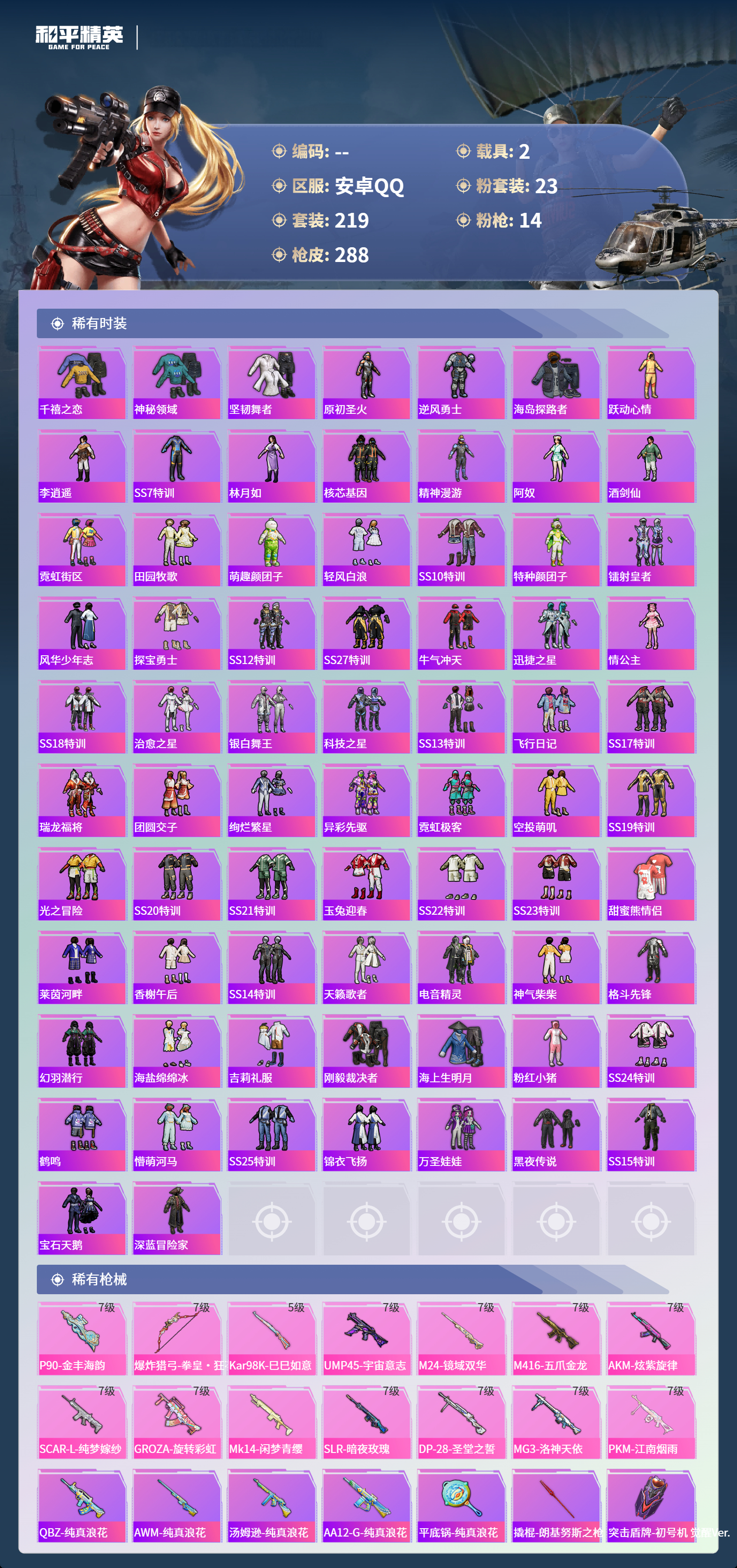 HPCMW4125057和平精英账号详情图4 HPCMW4125057和平精英账号详情图4