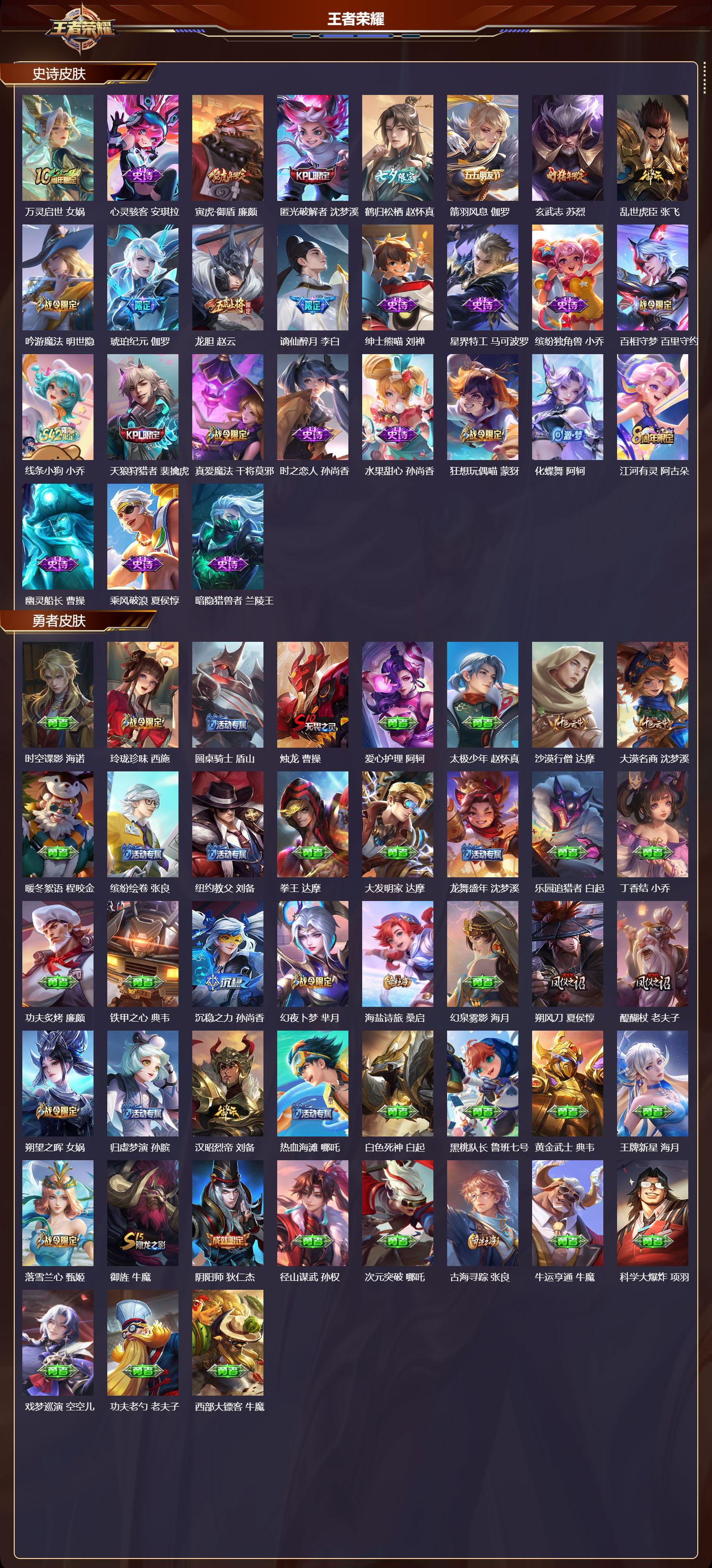 WZQM4217752王者荣耀账号详情图5