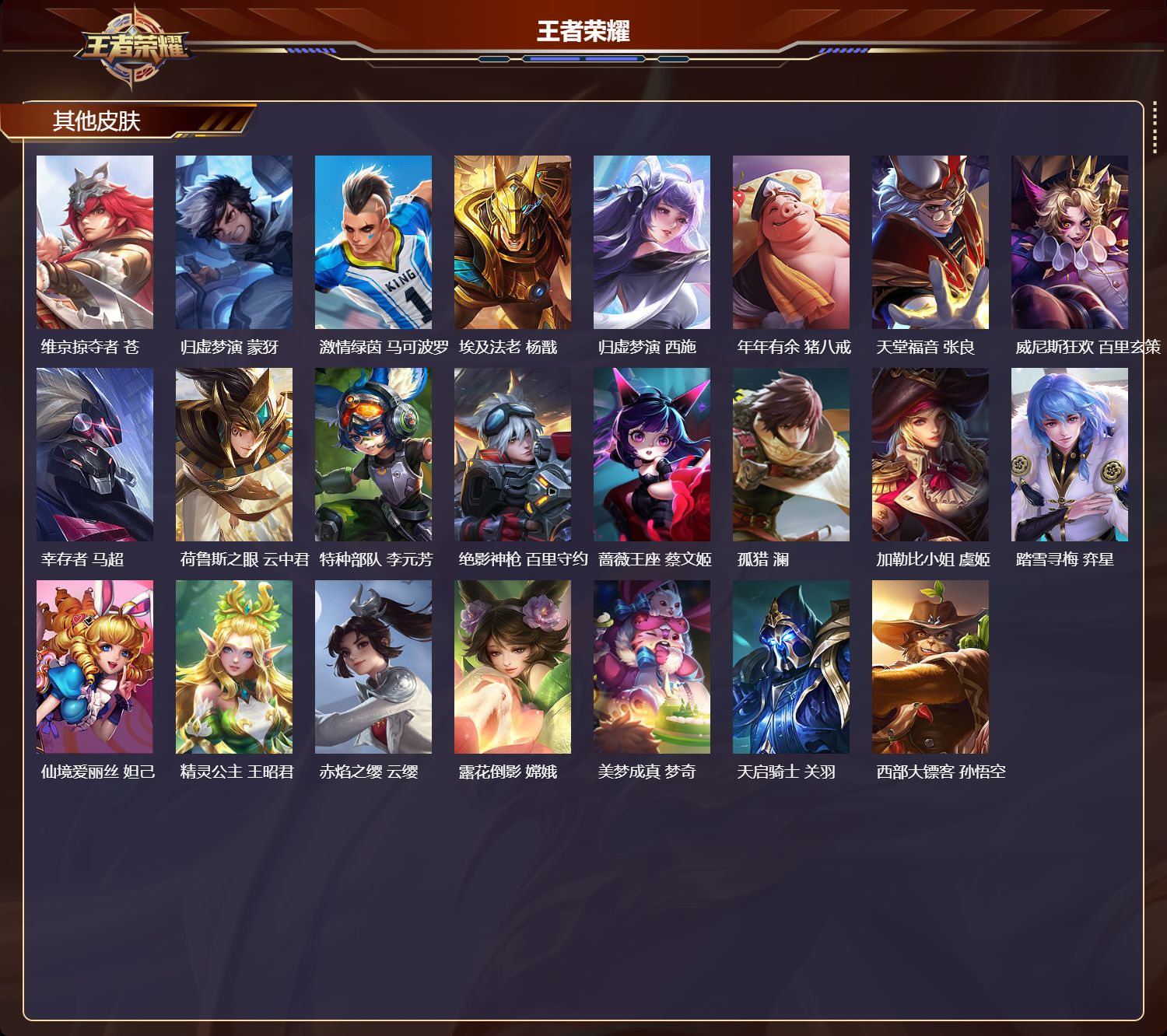 WZMK4217731王者荣耀账号详情图5