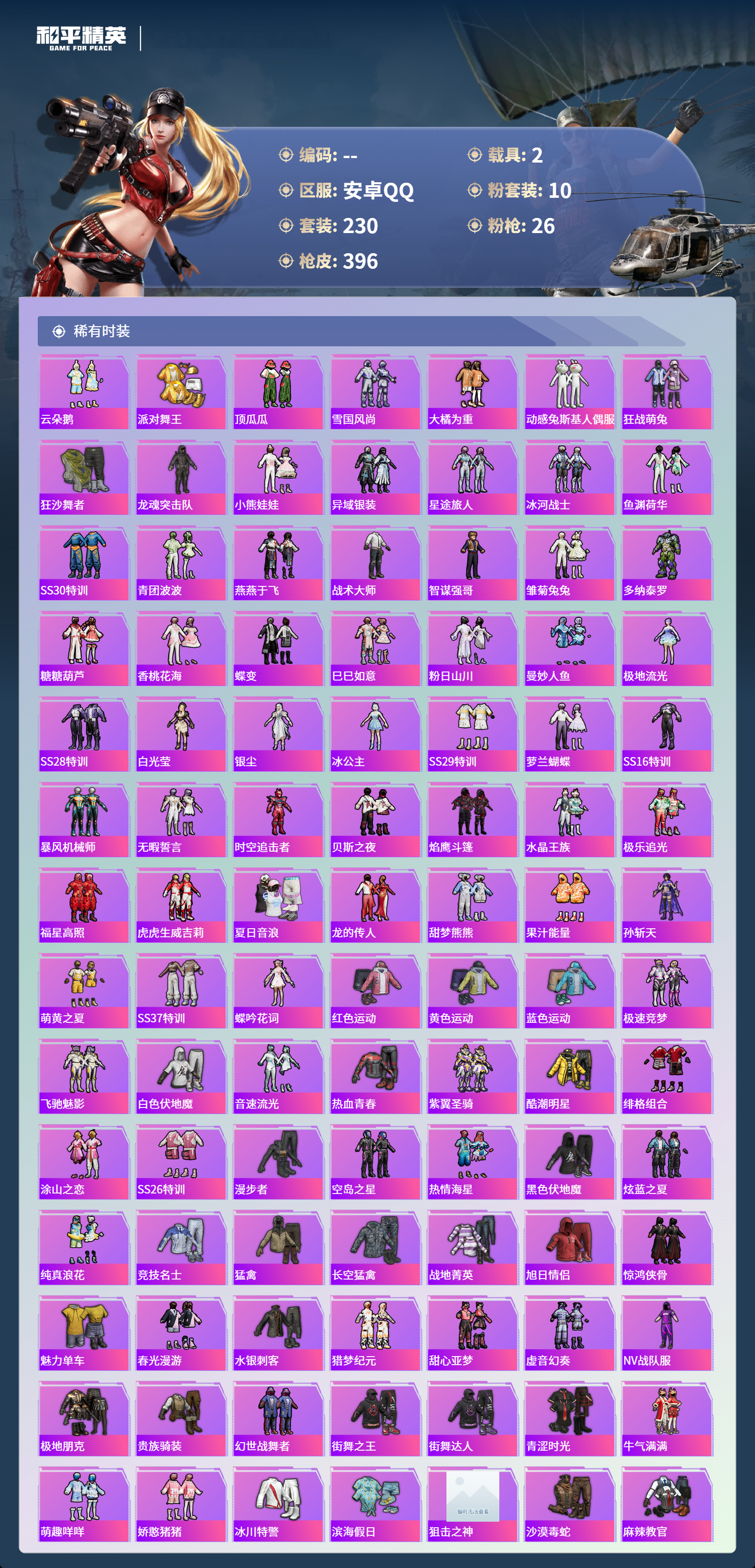 HPCMW4125000和平精英账号详情图3