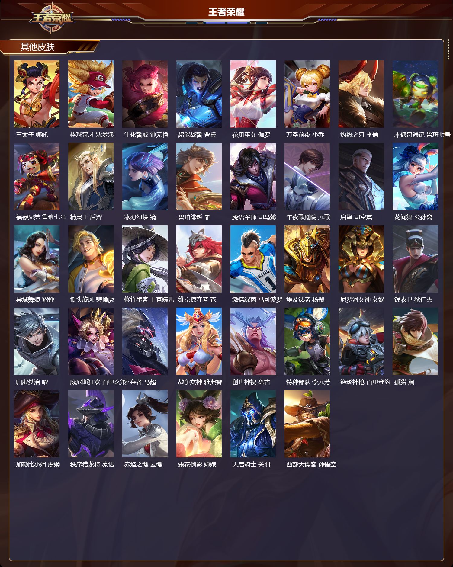 WZQM4217863王者荣耀账号详情图4