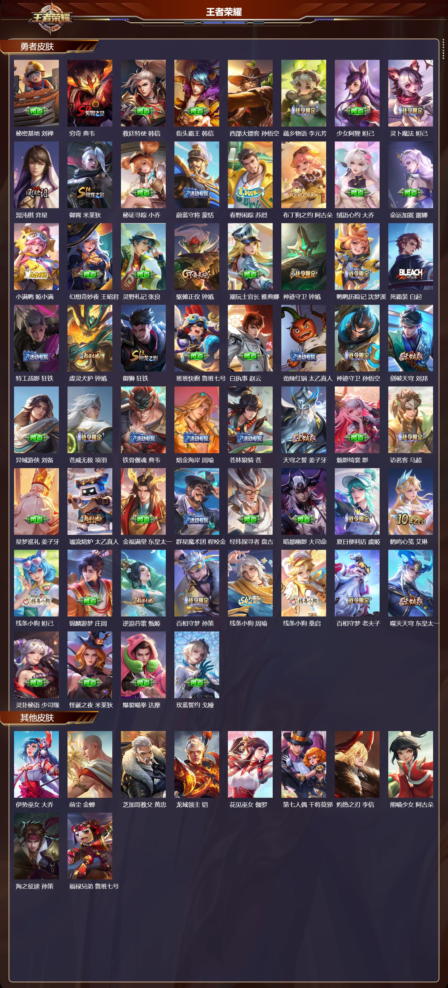 WZQM4220461王者荣耀账号详情图5