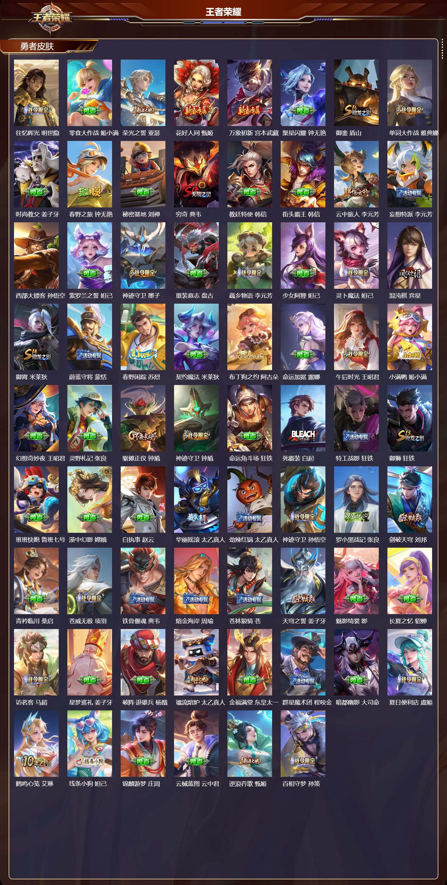 WZQM4220656王者荣耀账号详情图8