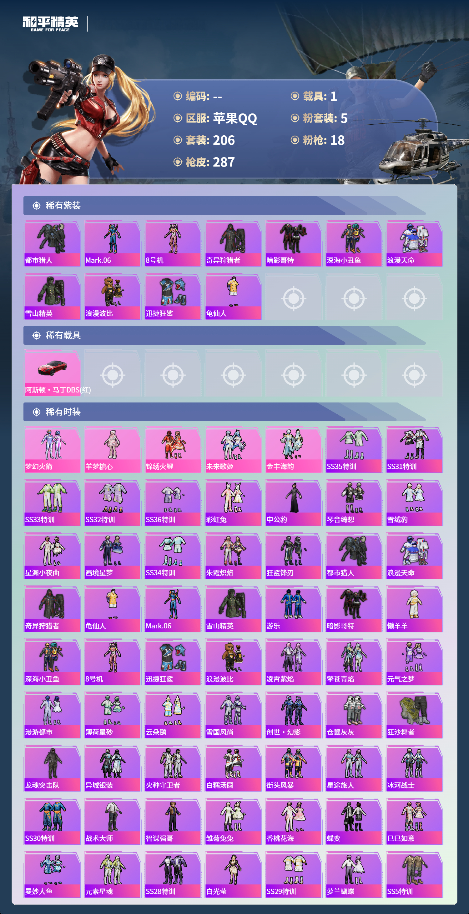 HPCMW4127036和平精英账号详情图2