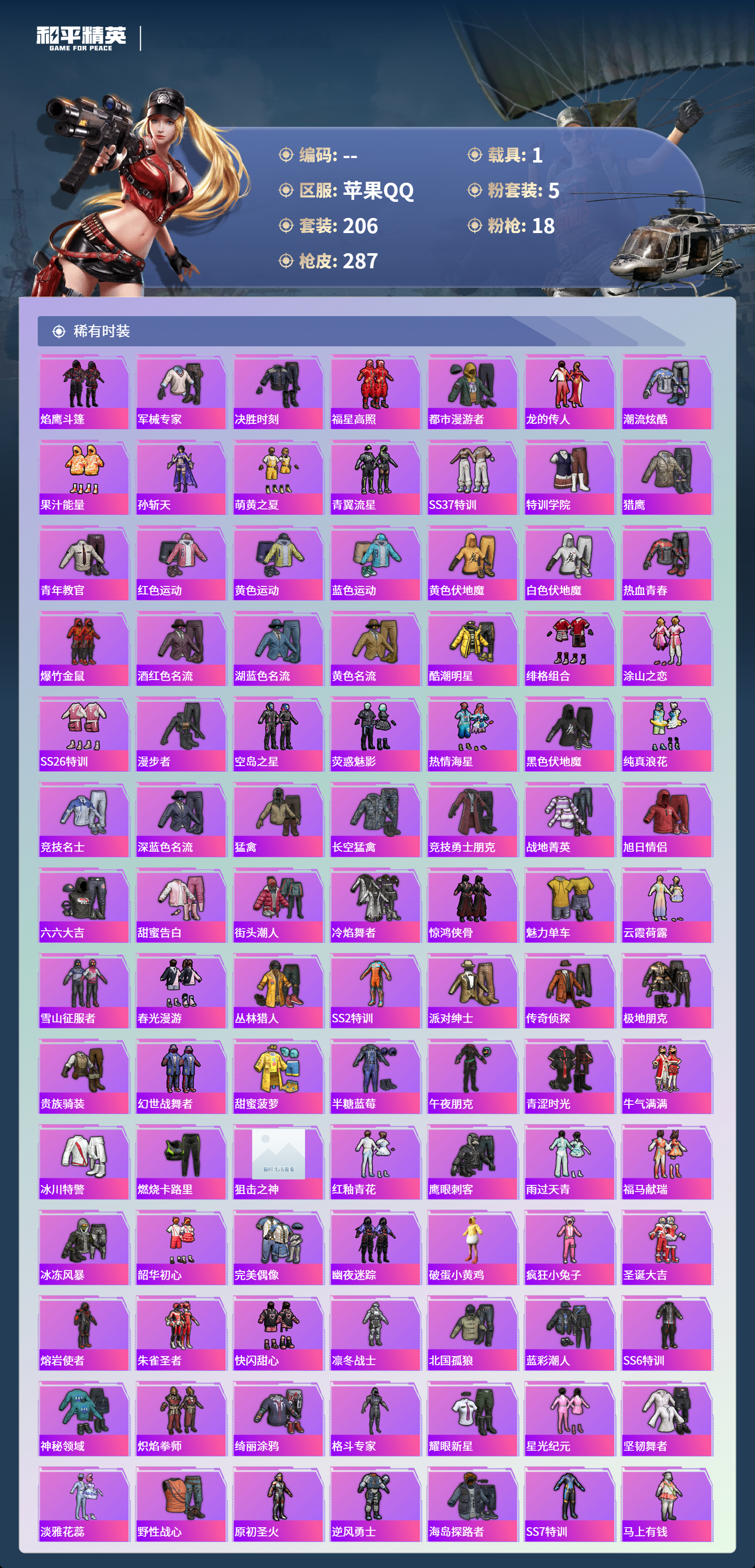 HPCMW4127036和平精英账号详情图3