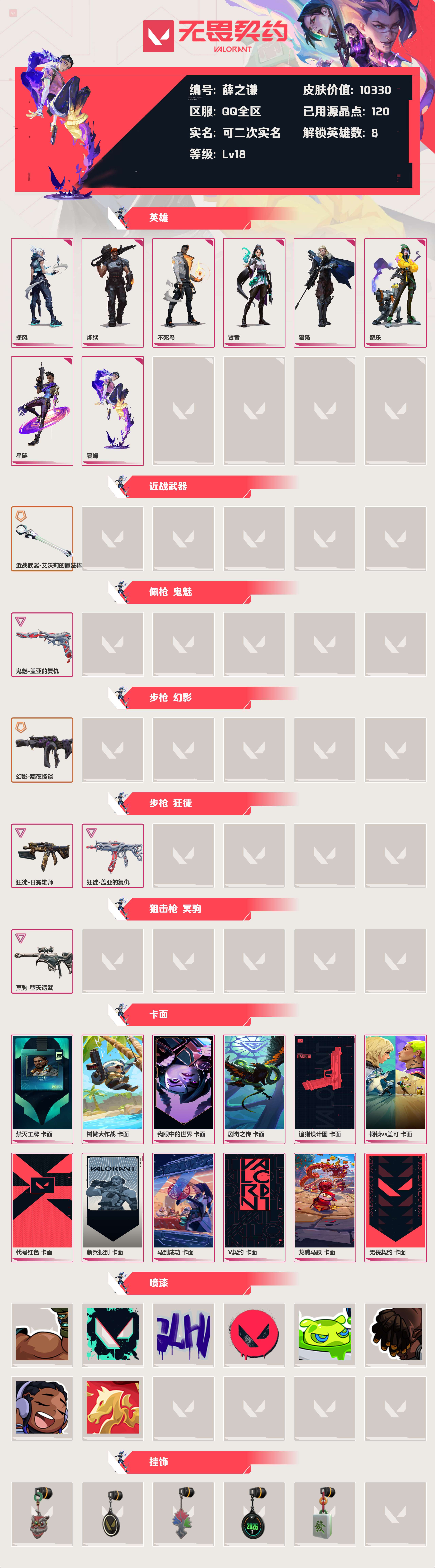 WWQLX425071无畏契约账号详情图2