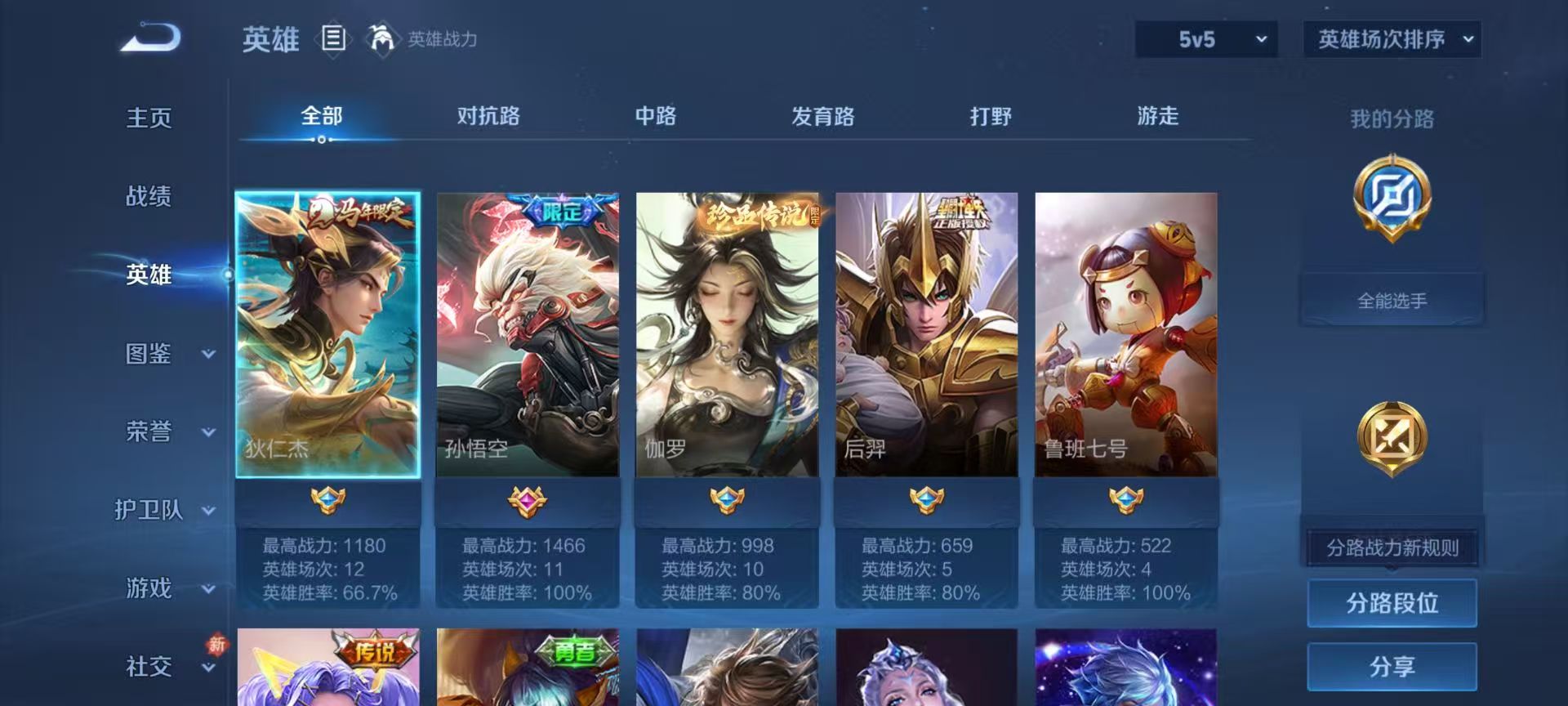 WZCMW4229059王者荣耀账号详情图4