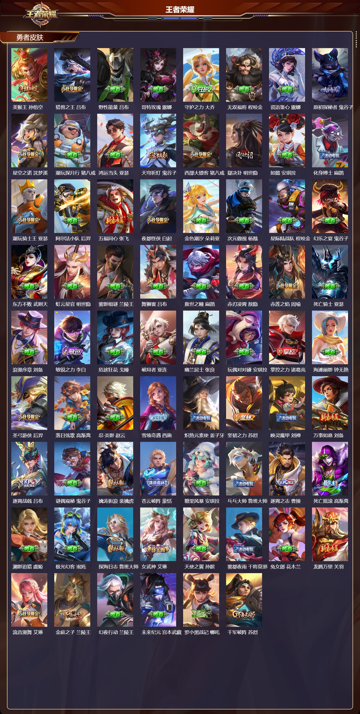 WZQM4220656王者荣耀账号详情图7