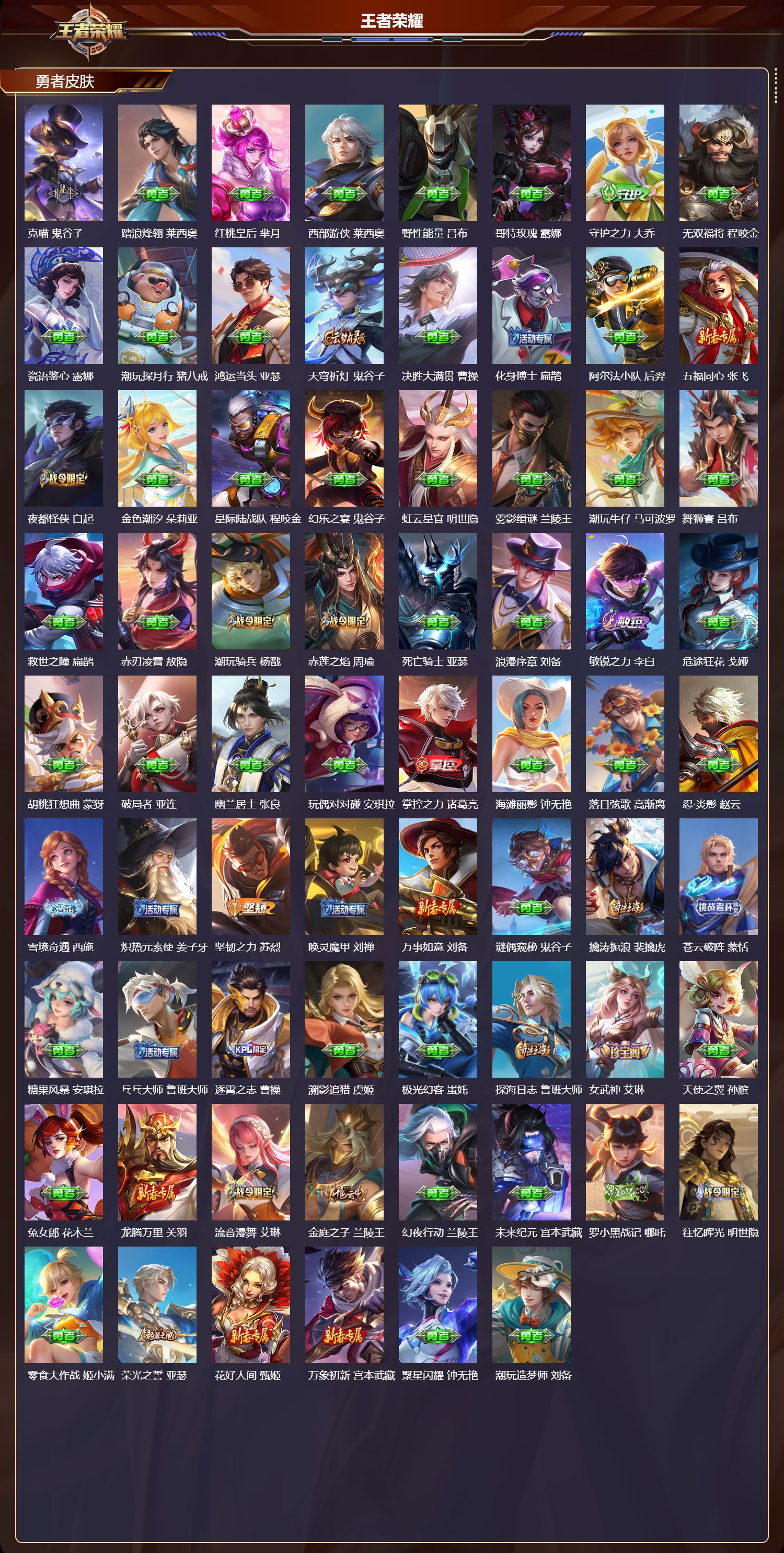 WZCMW4221349王者荣耀账号详情图27