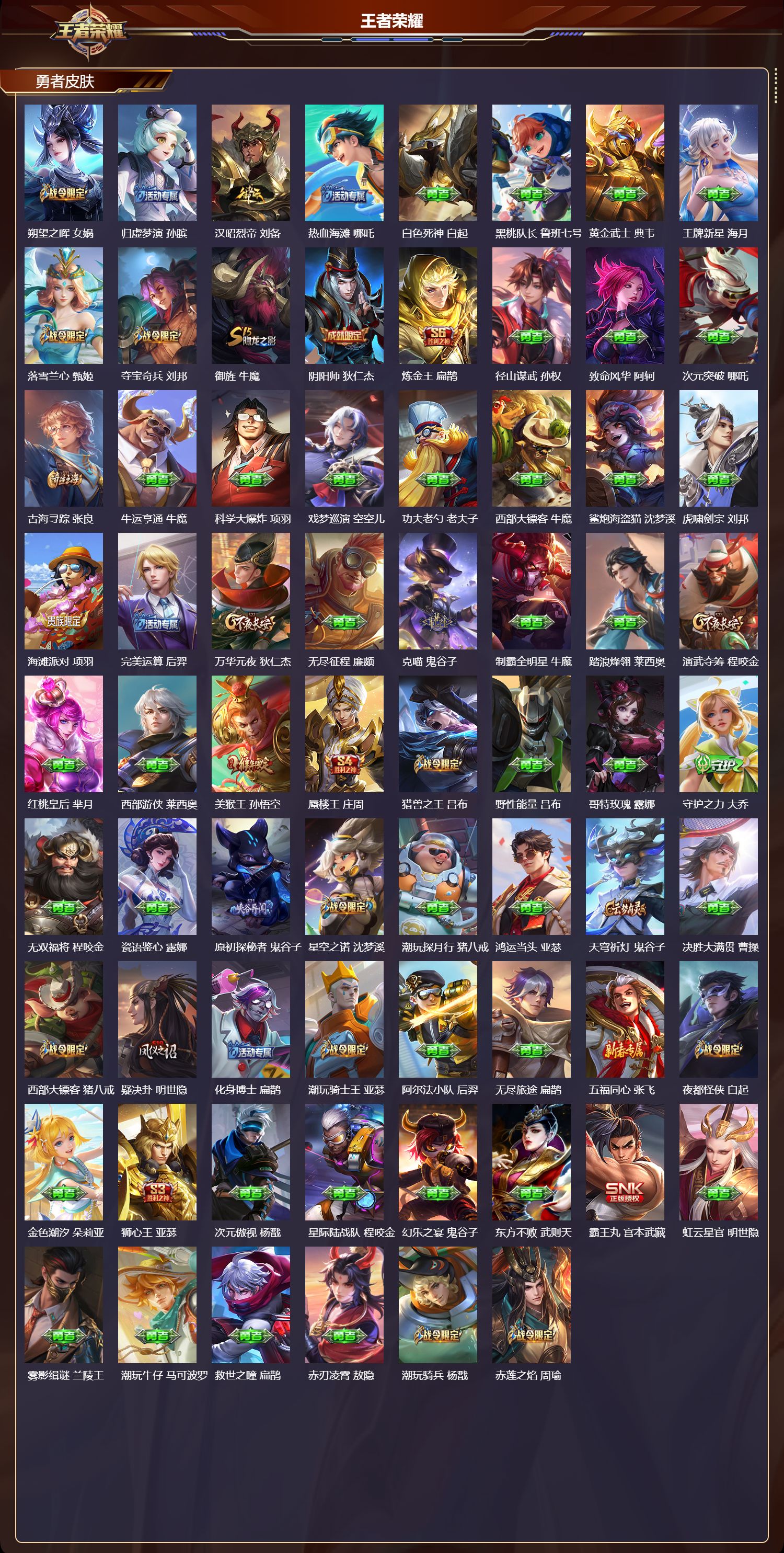 WZCMW4228883王者荣耀账号详情图12 WZCMW4228883王者荣耀账号详情图12