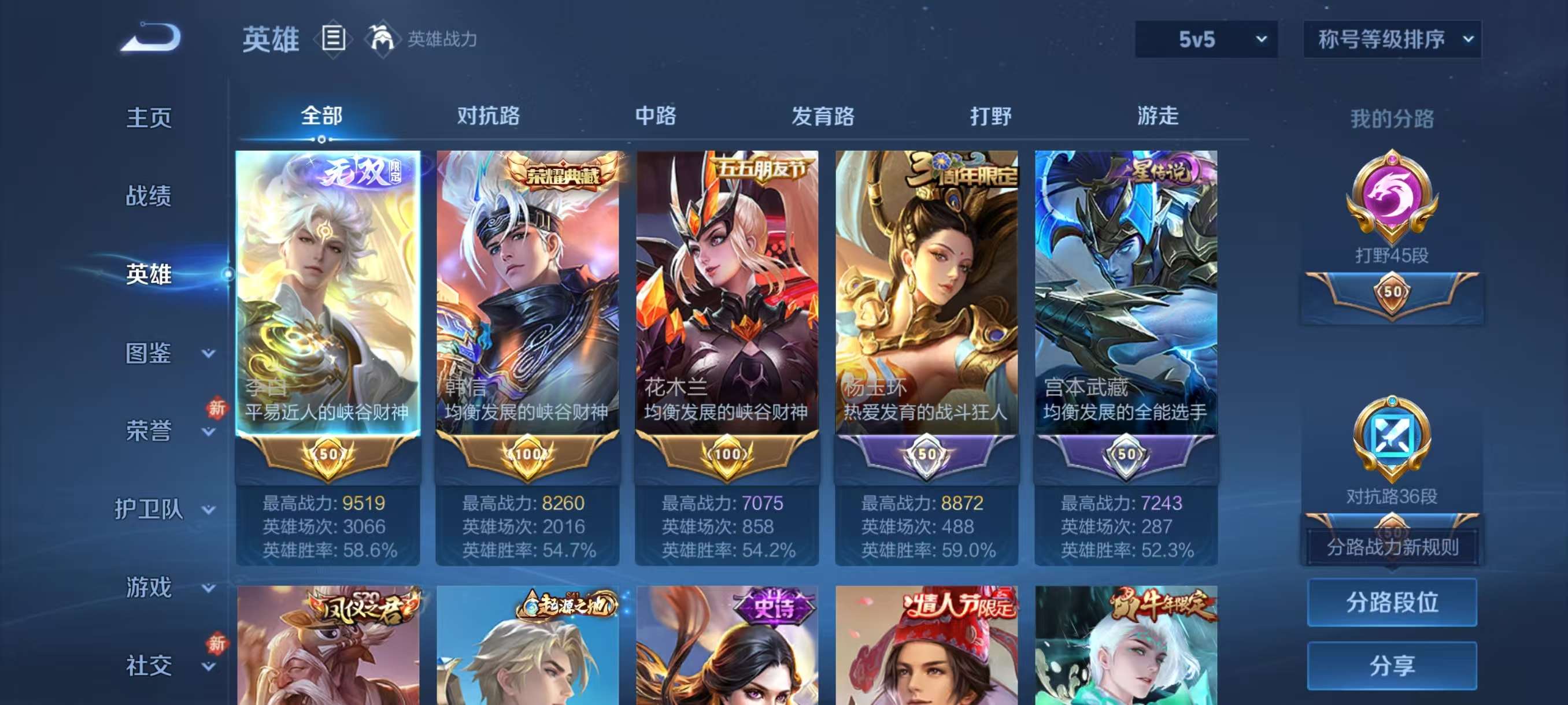 WZCMW4230794王者荣耀账号详情图7