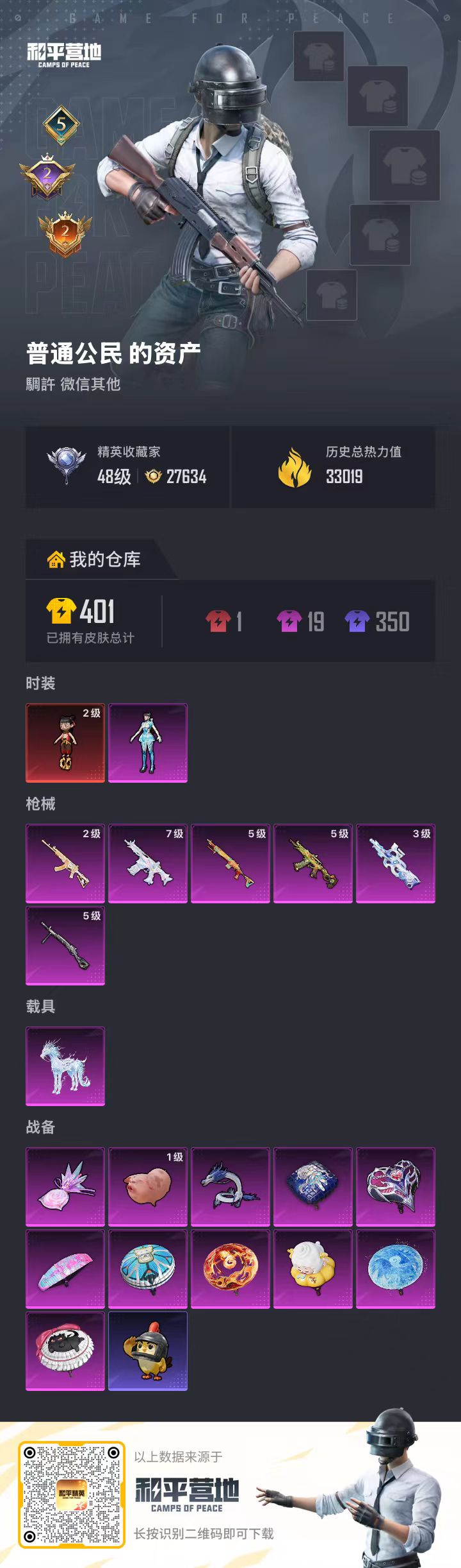 HPCMW4127713和平精英账号详情图2