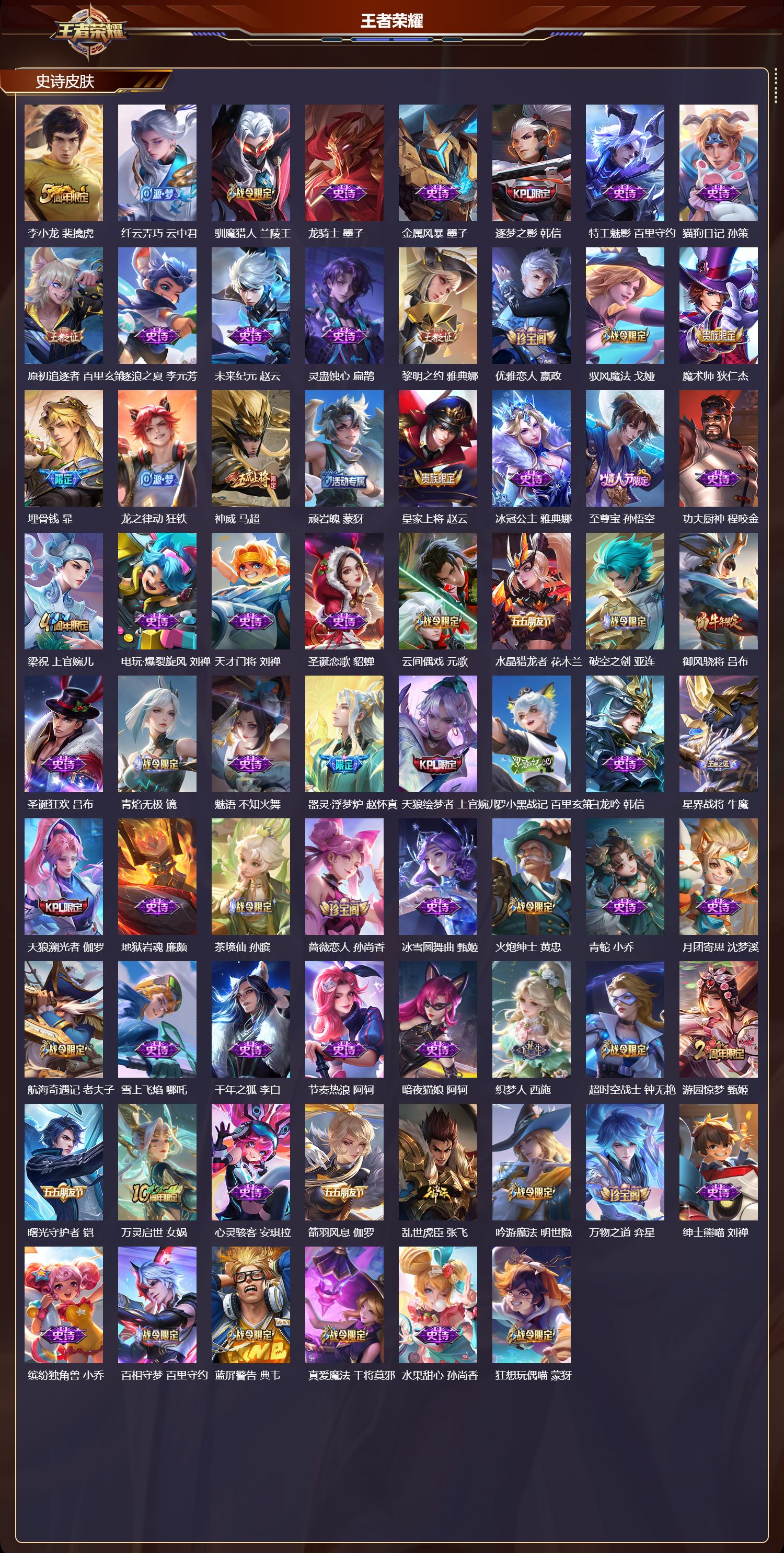 WZCMW4230858王者荣耀账号详情图9