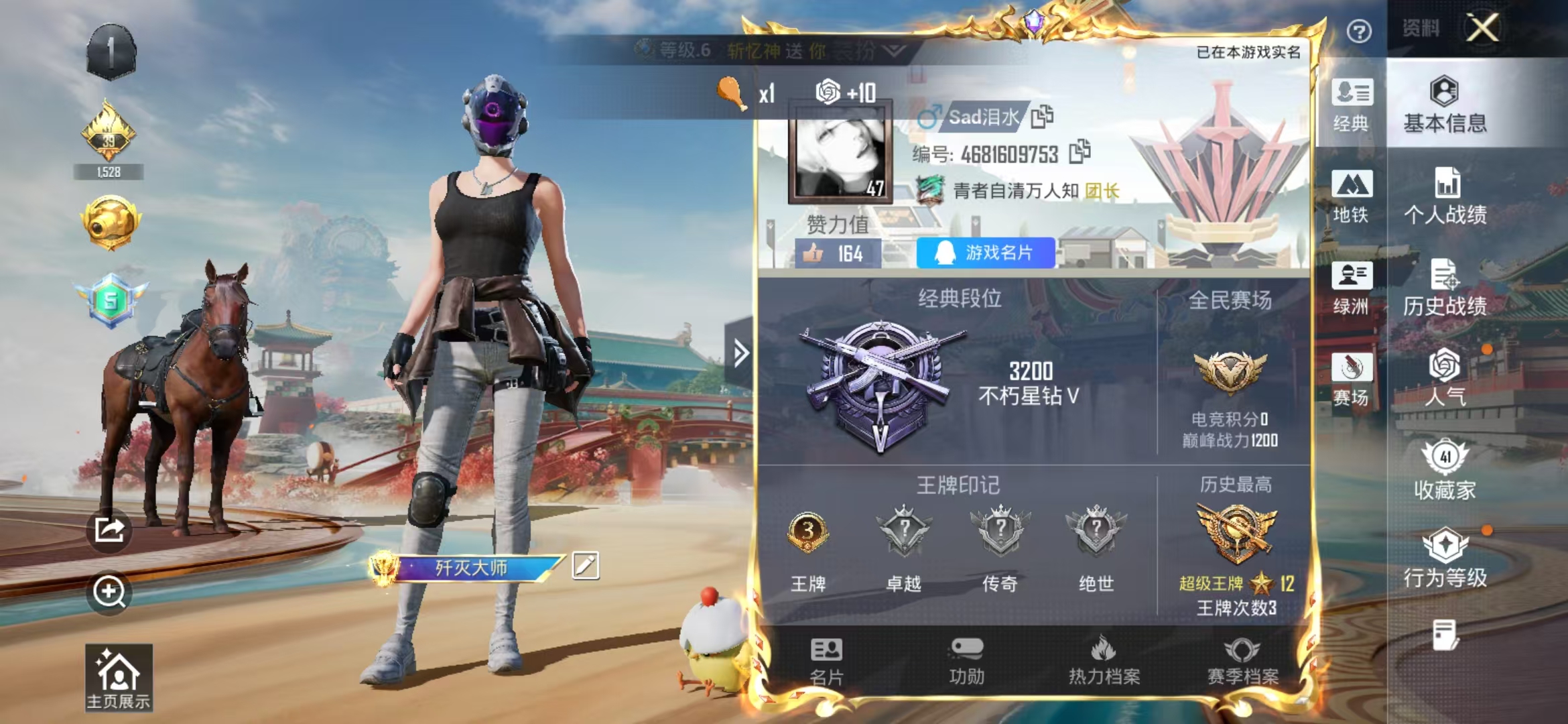 HPSJ4123131和平精英账号详情图3