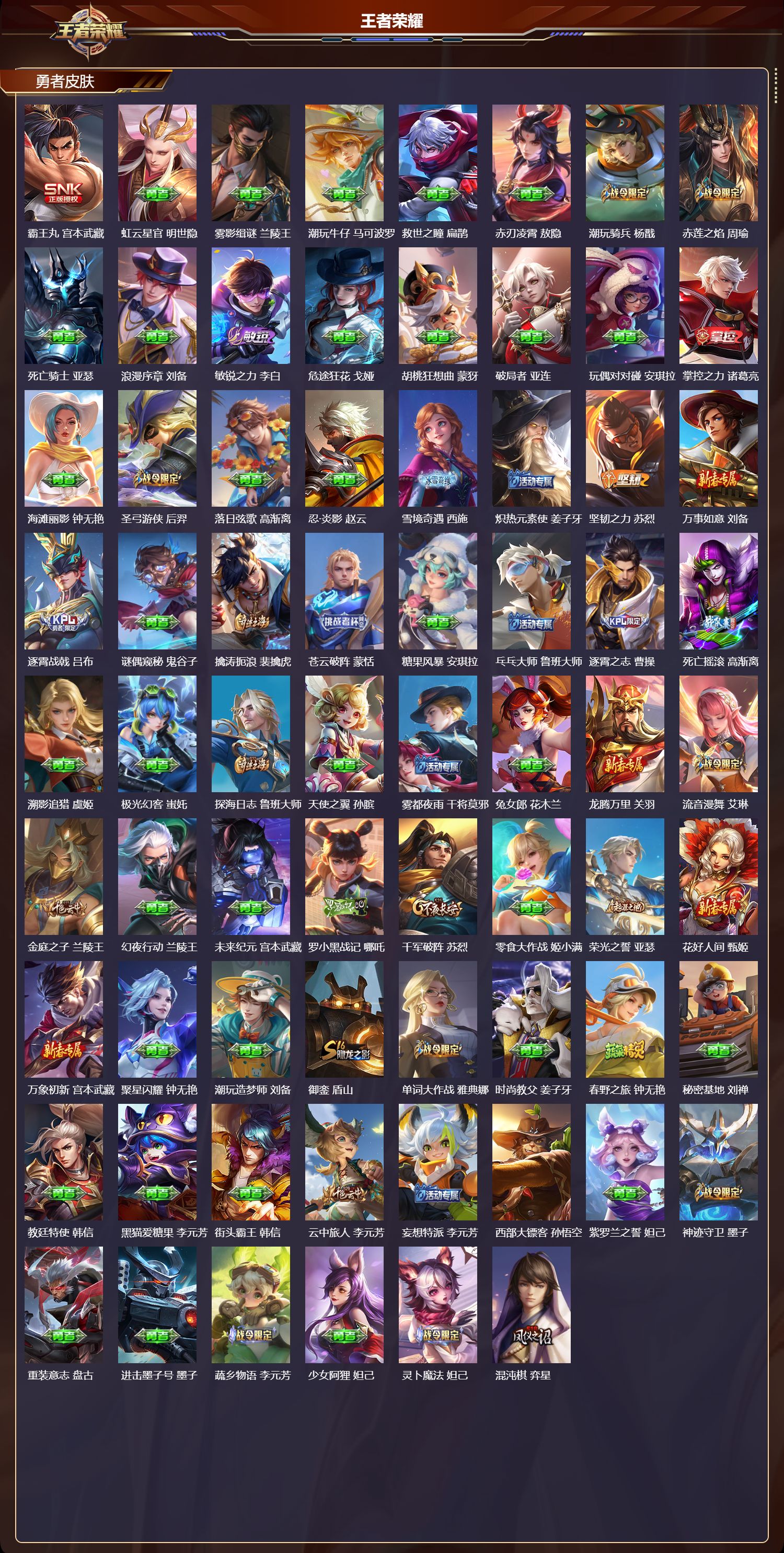 WZQM4223955王者荣耀账号详情图7 WZQM4223955王者荣耀账号详情图7