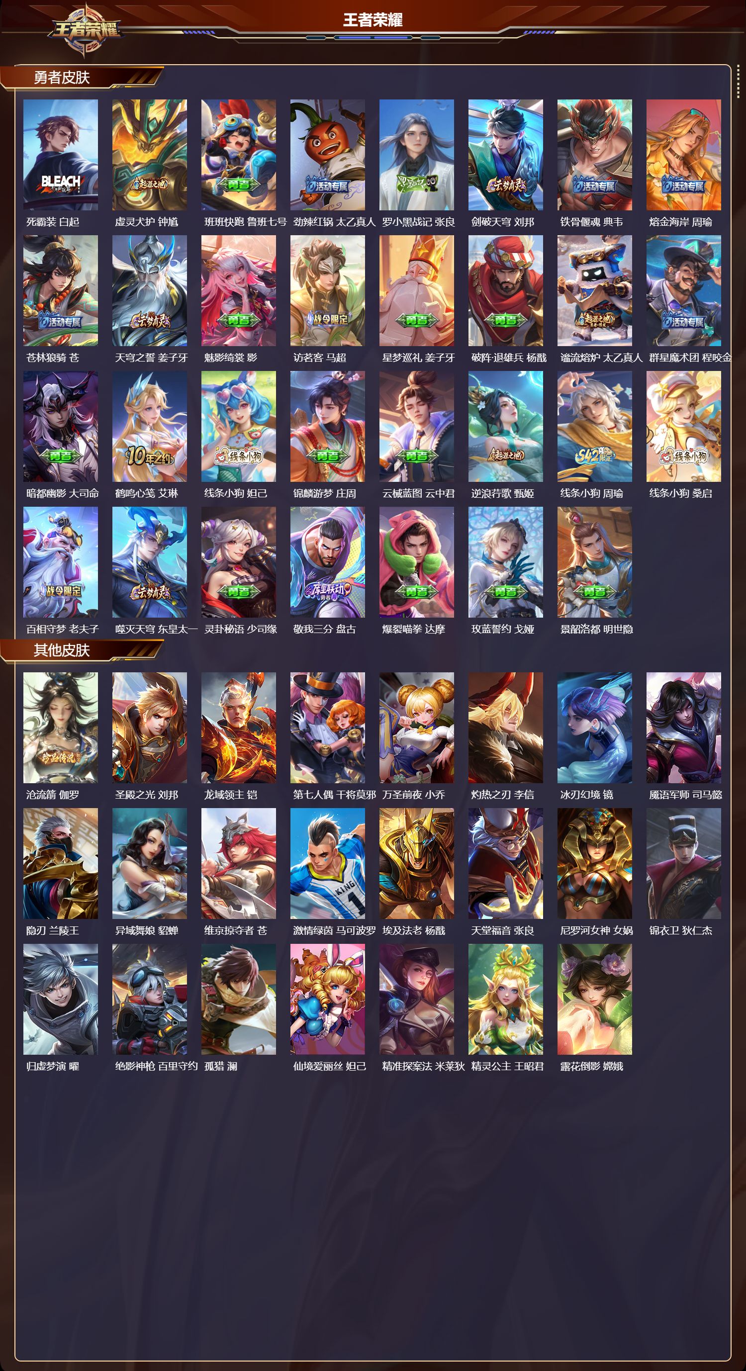 WZCMW4230624王者荣耀账号详情图8