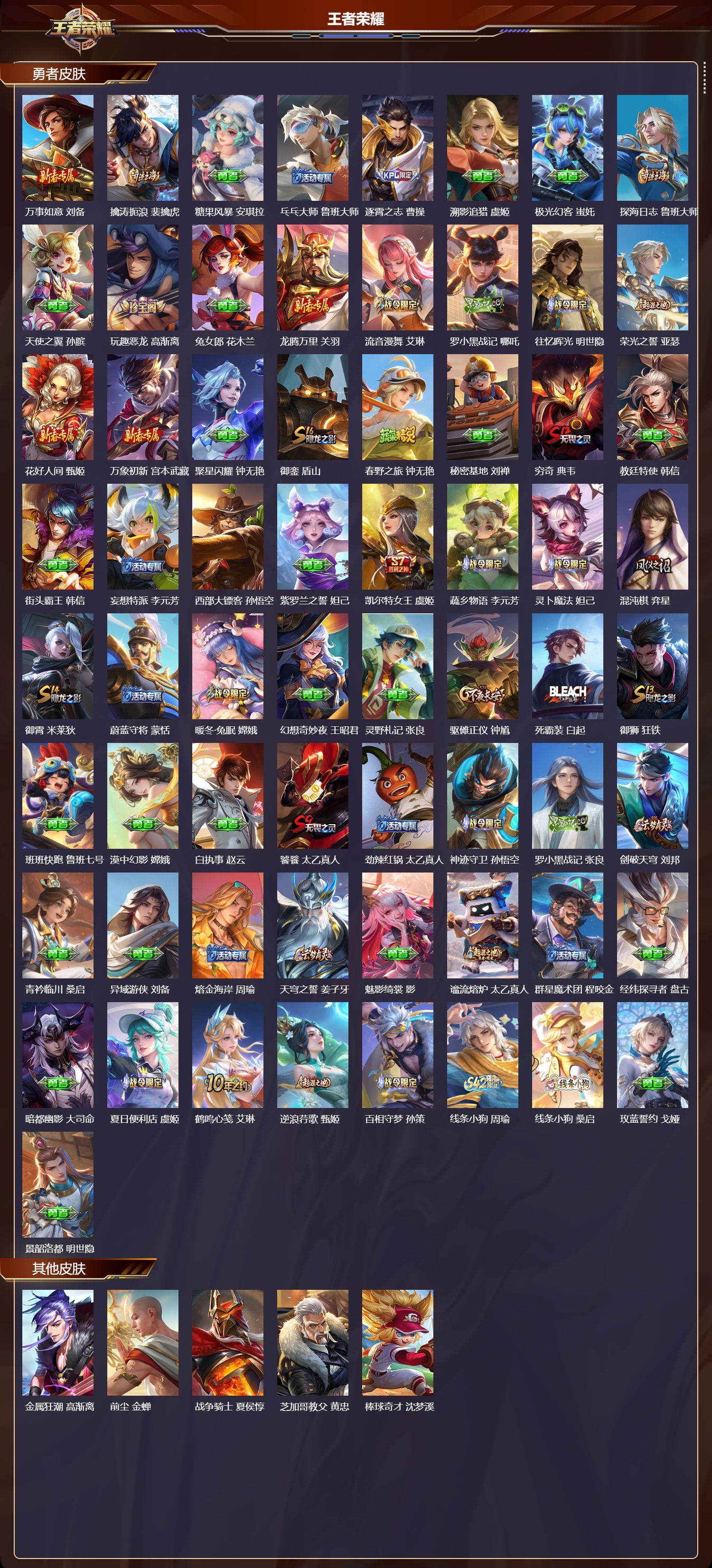 WZMK4223883王者荣耀账号详情图4 WZMK4223883王者荣耀账号详情图4