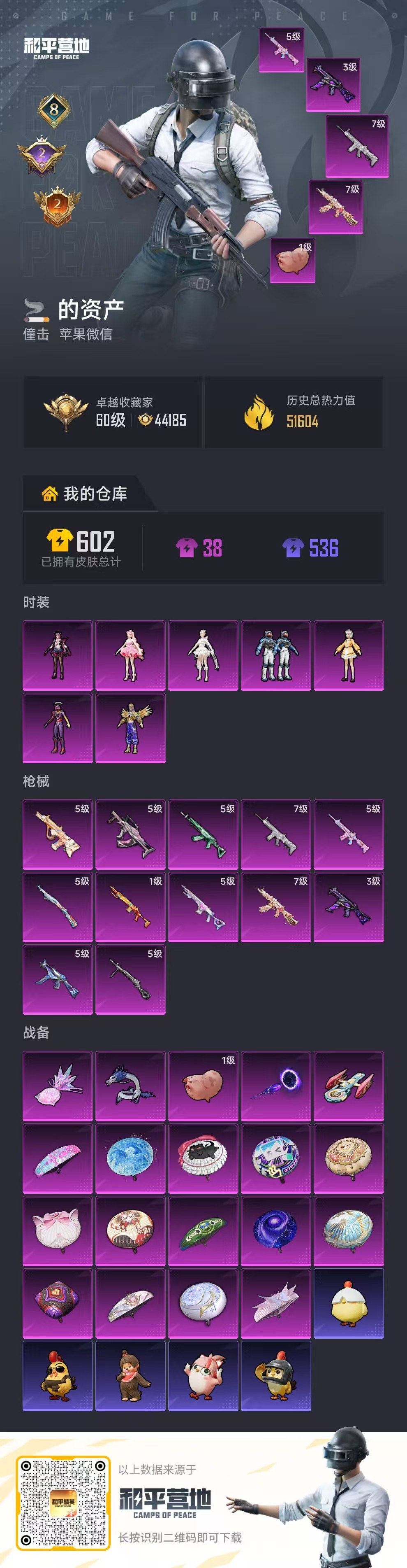 HPCMW4127655和平精英账号详情图2 HPCMW4127655和平精英账号详情图2