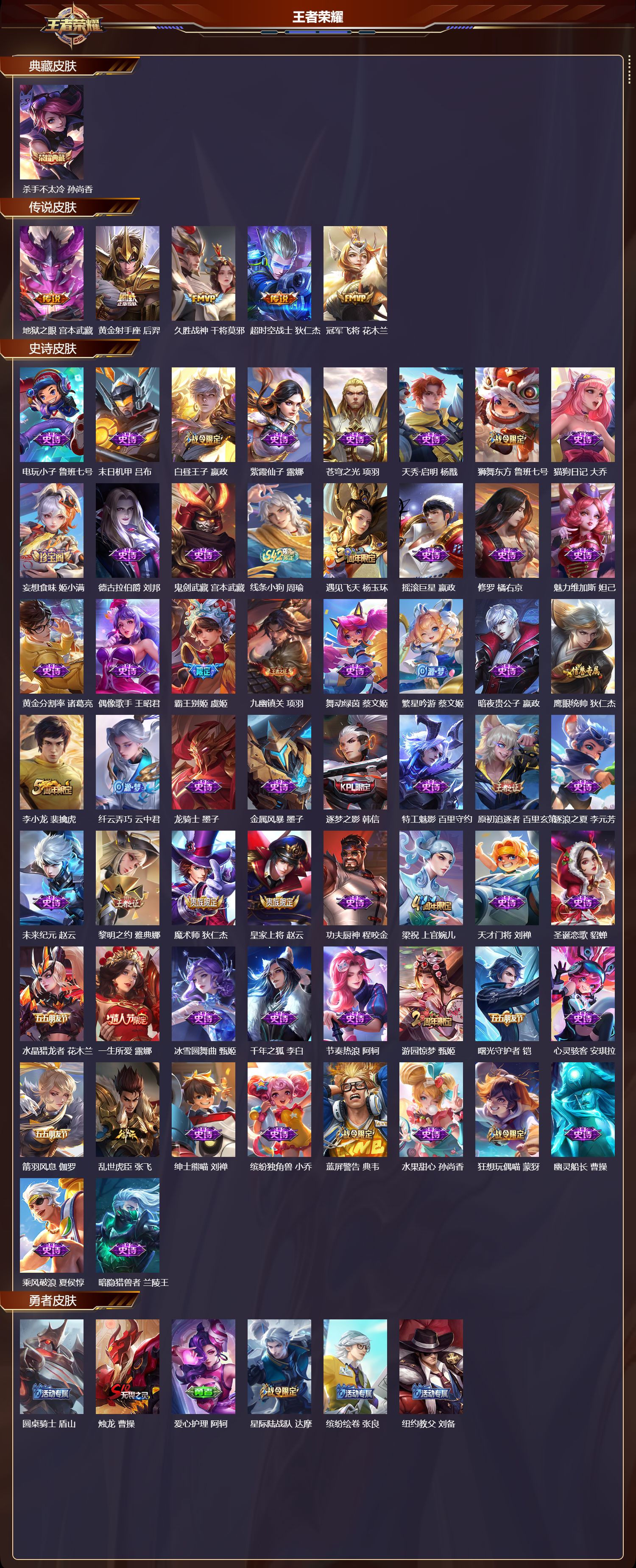 WZCMW4231130王者荣耀账号详情图5