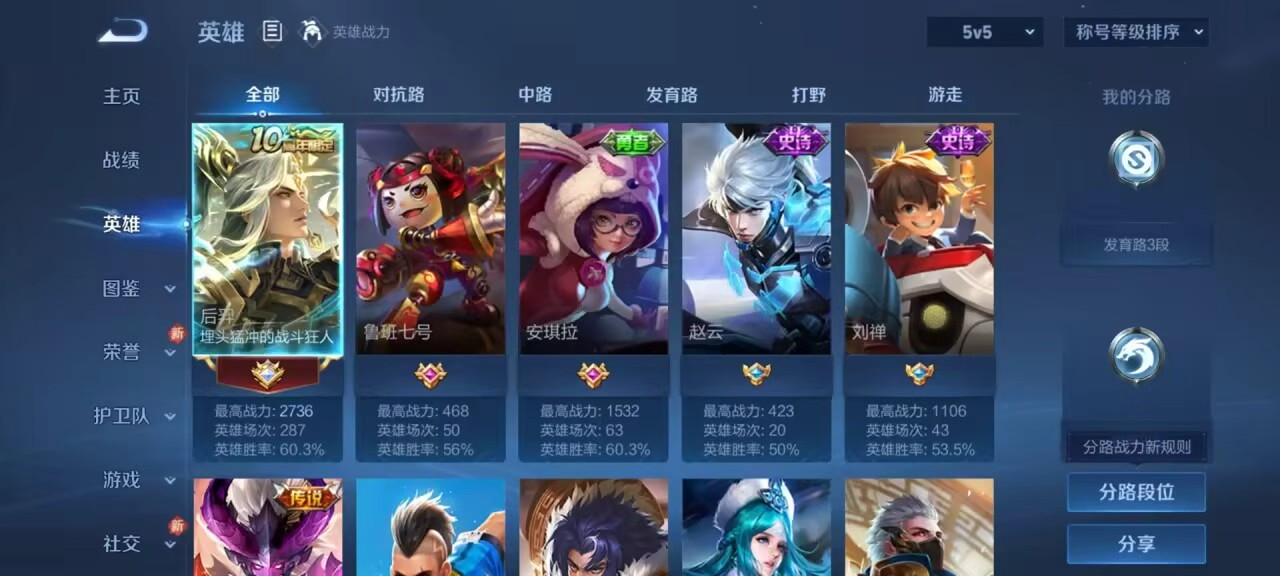 WZCMW4230646王者荣耀账号详情图5