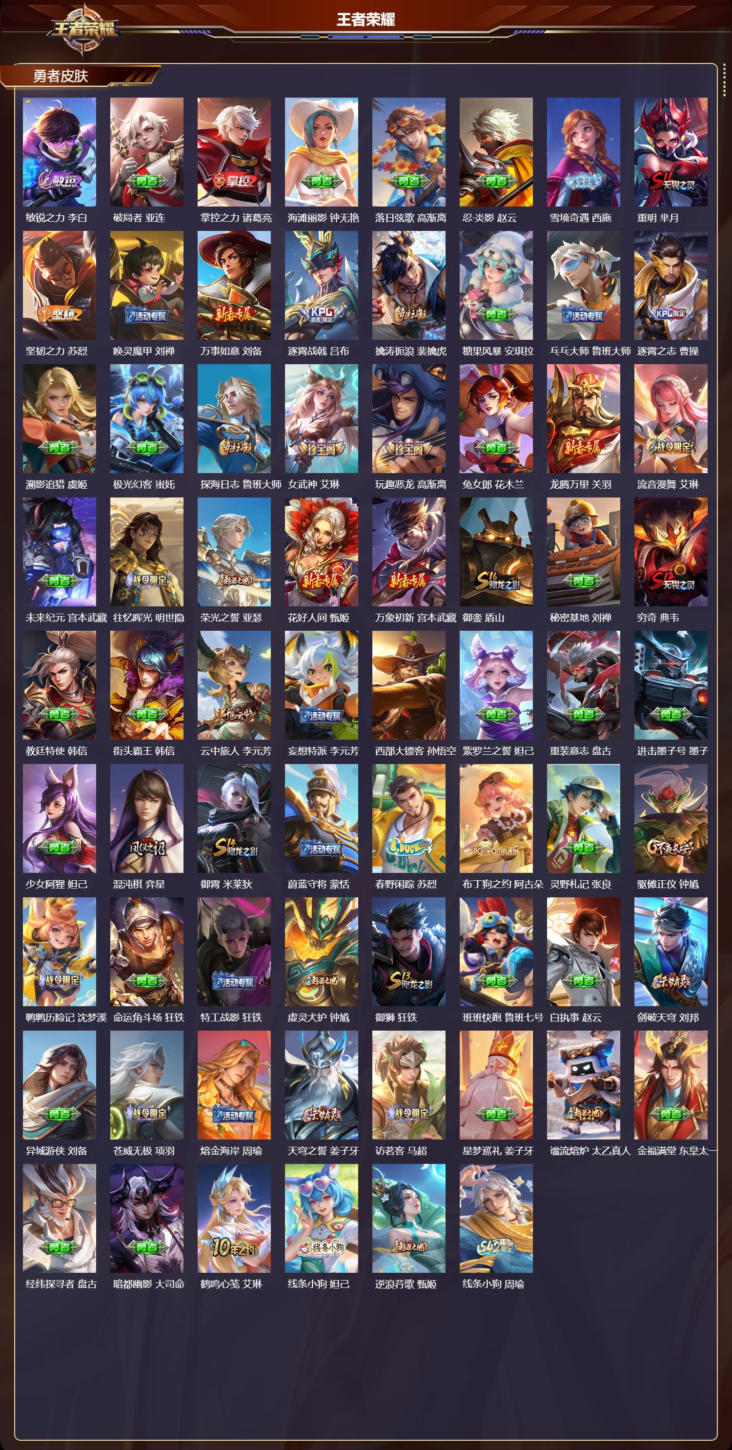 WZCMW4230684王者荣耀账号详情图8