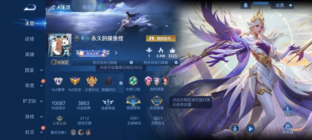 WZCMW4230739王者荣耀账号详情图2