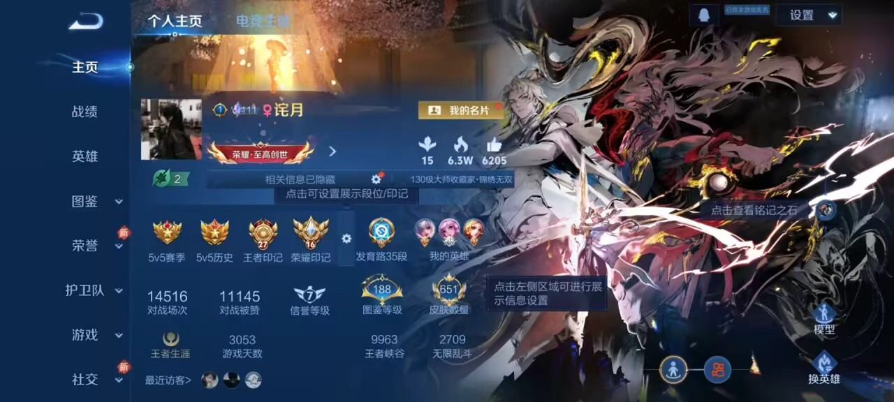 WZCMW4230644王者荣耀账号详情图2