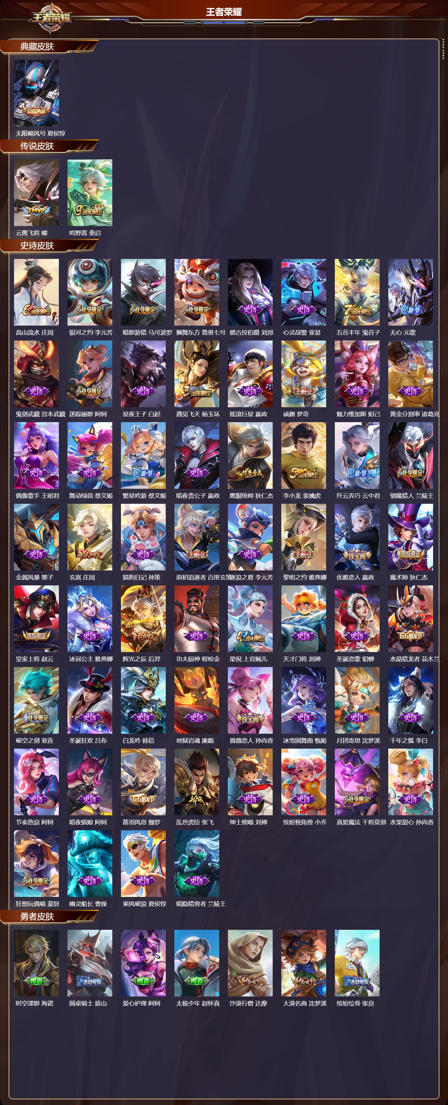 WZCMW4230688王者荣耀账号详情图8 WZCMW4230688王者荣耀账号详情图8