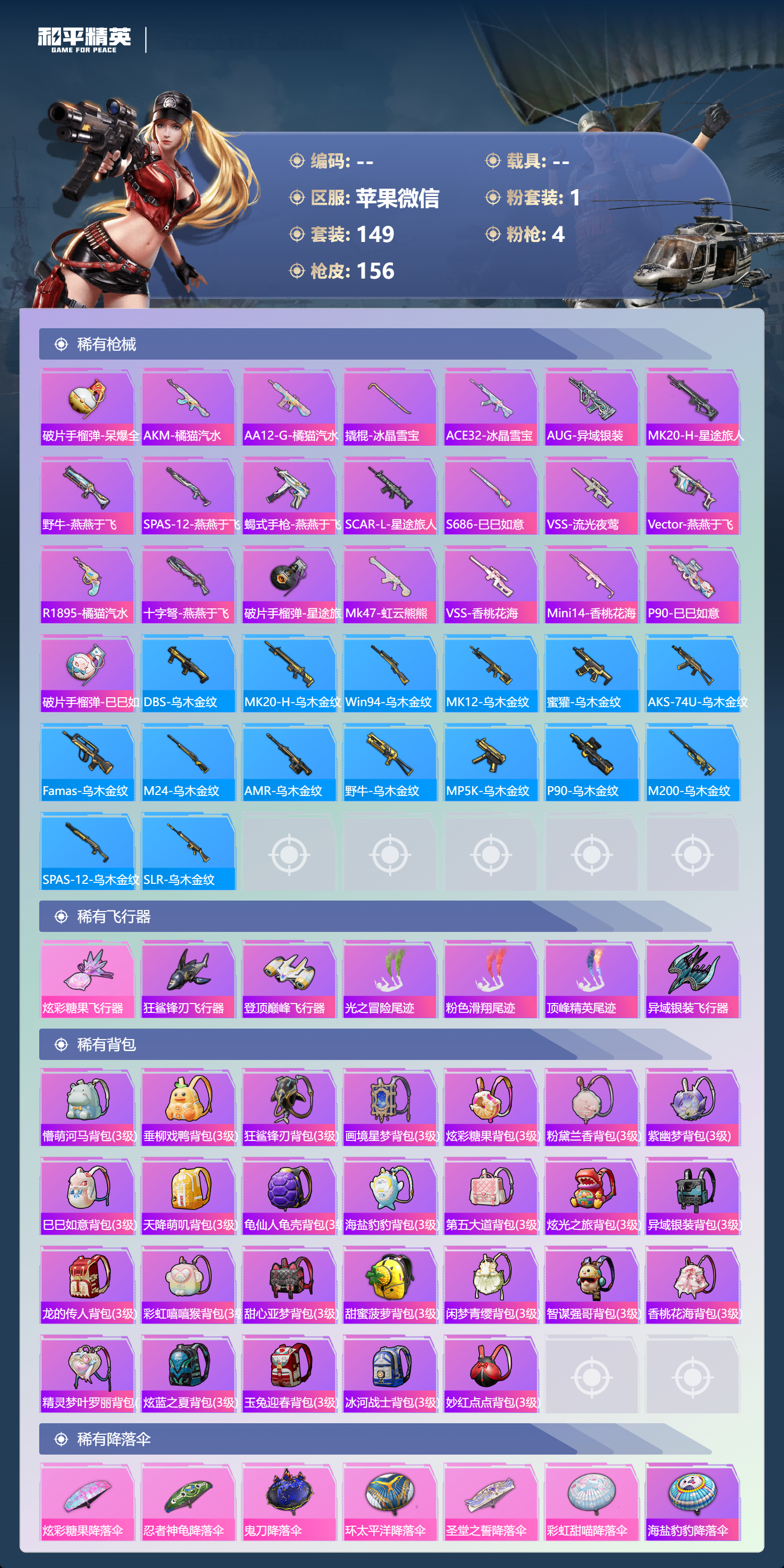 HPCMW4129000和平精英账号详情图8