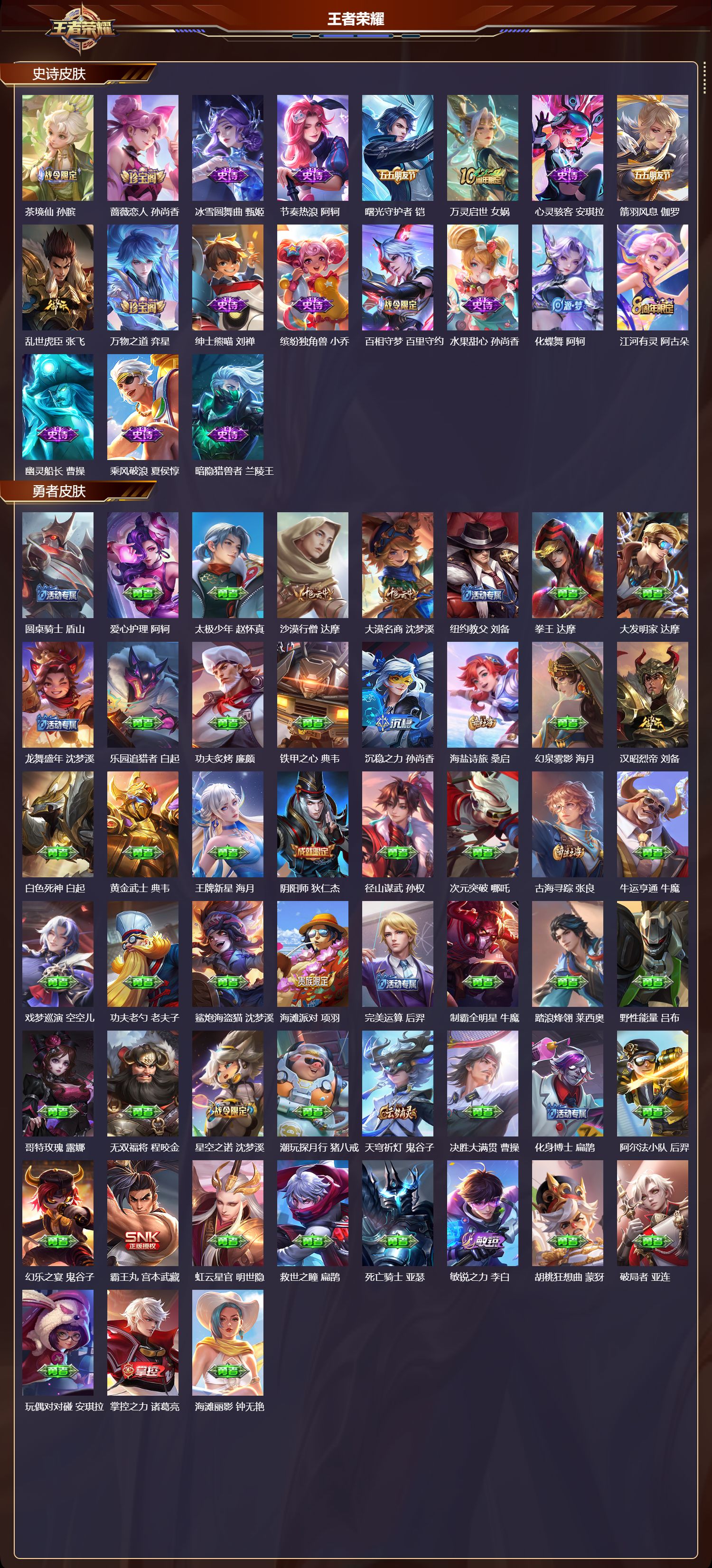 WZQM4224576王者荣耀账号详情图3 WZQM4224576王者荣耀账号详情图3