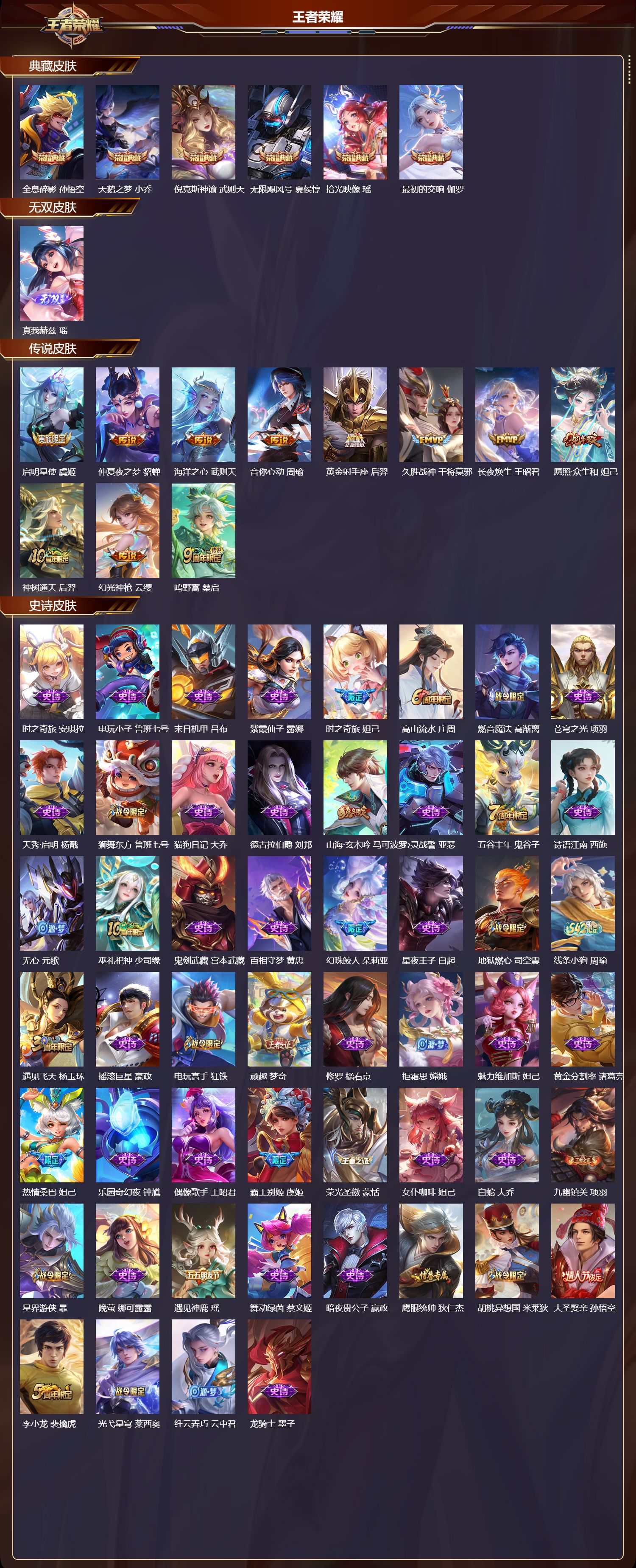 WZCMW4230746王者荣耀账号详情图6