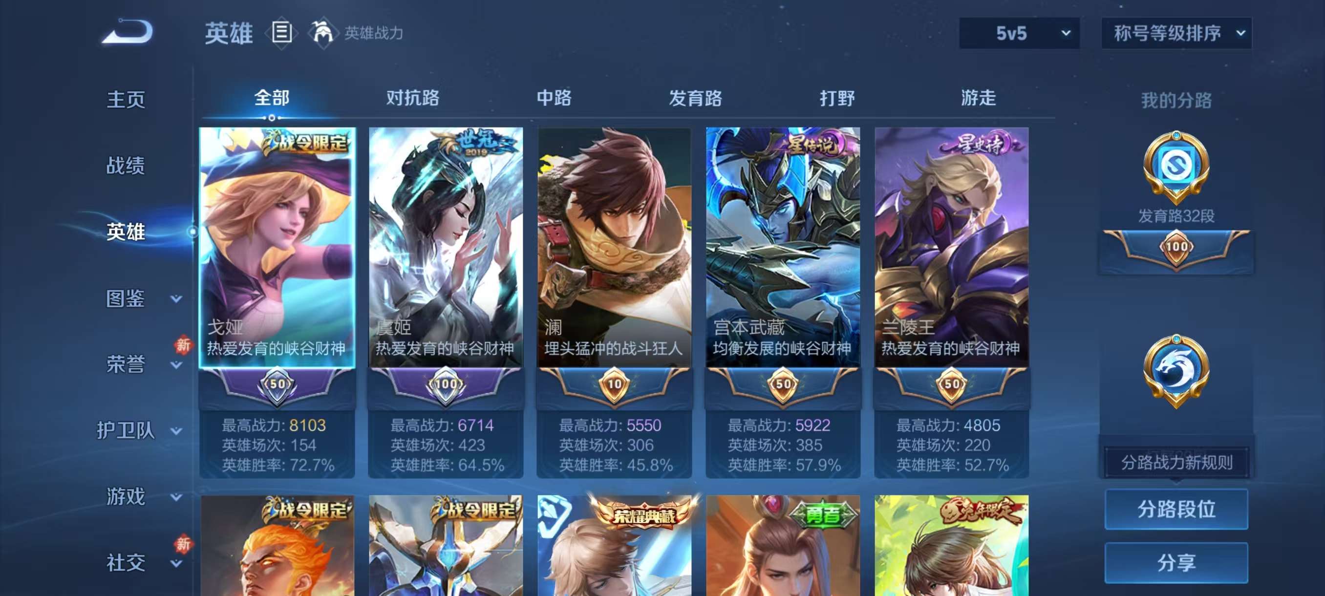 WZCMW4230631王者荣耀账号详情图7 WZCMW4230631王者荣耀账号详情图7