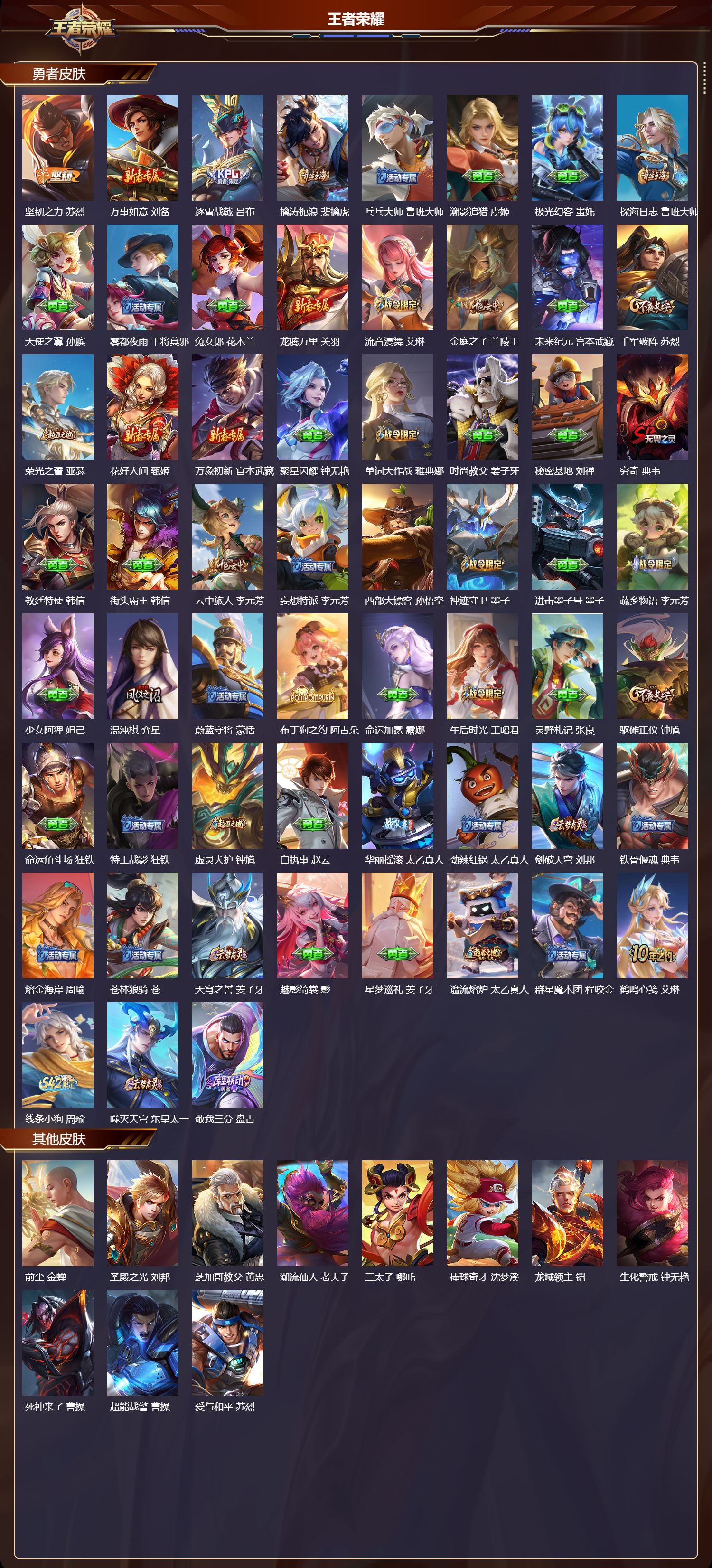 WZQM4224338王者荣耀账号详情图4