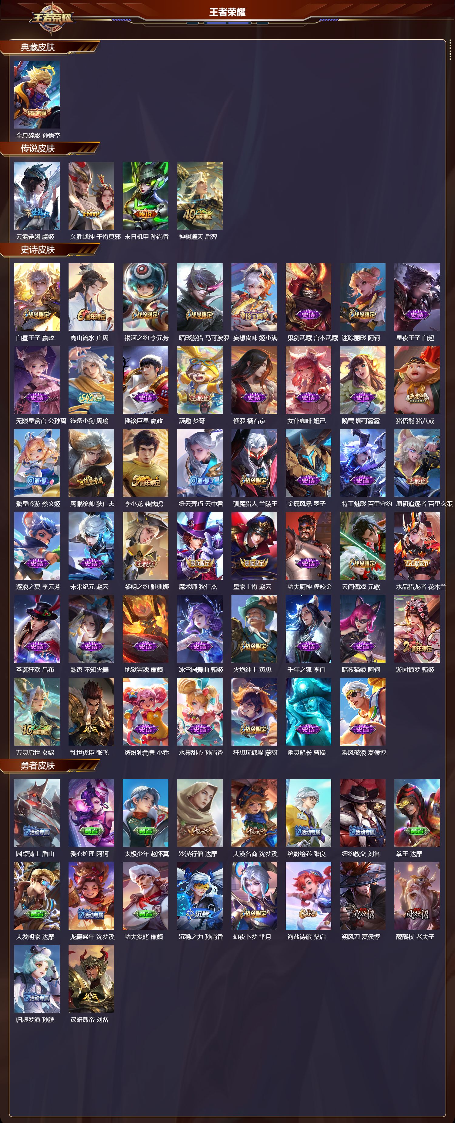 WZCMW4230894王者荣耀账号详情图6 WZCMW4230894王者荣耀账号详情图6