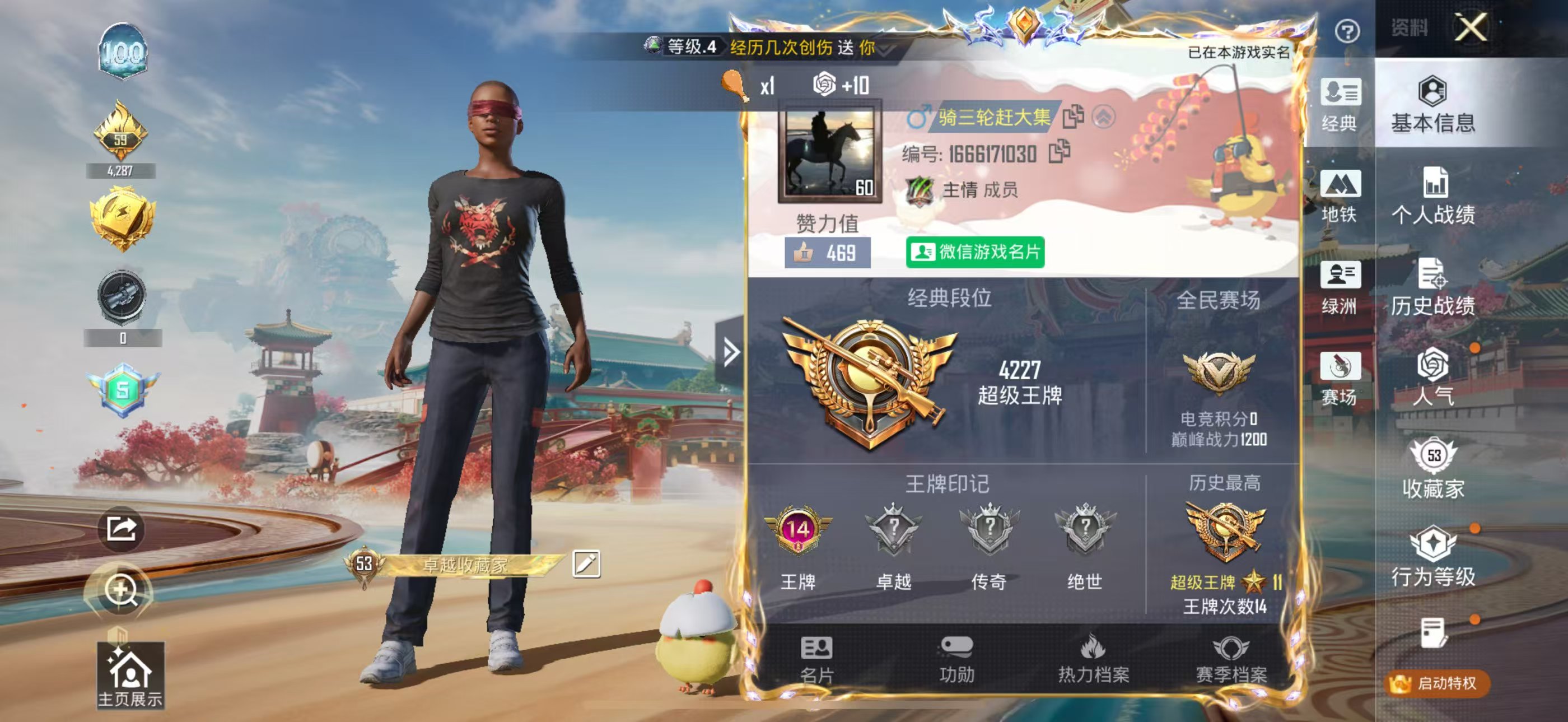 HPSJ4122865和平精英账号详情图3 HPSJ4122865和平精英账号详情图3