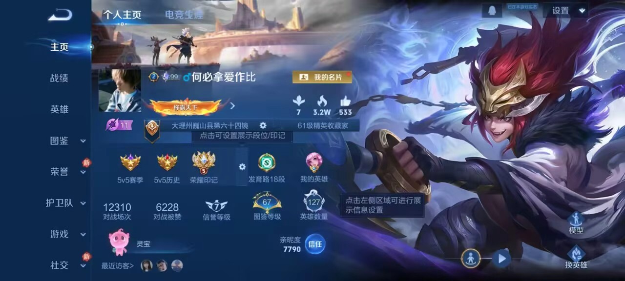 WZCMW4230752王者荣耀账号详情图2