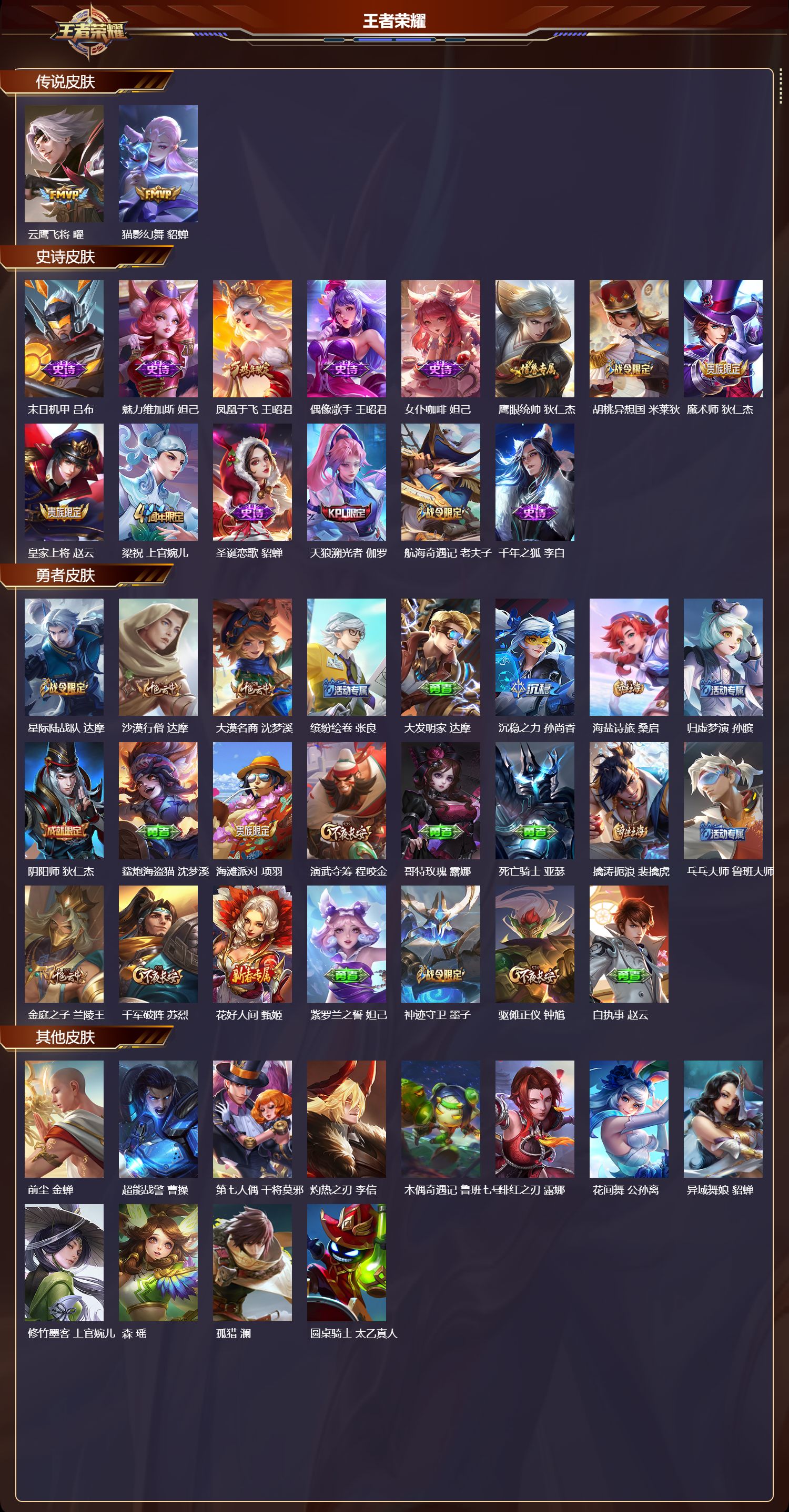 WZMK4224672王者荣耀账号详情图2 WZMK4224672王者荣耀账号详情图2