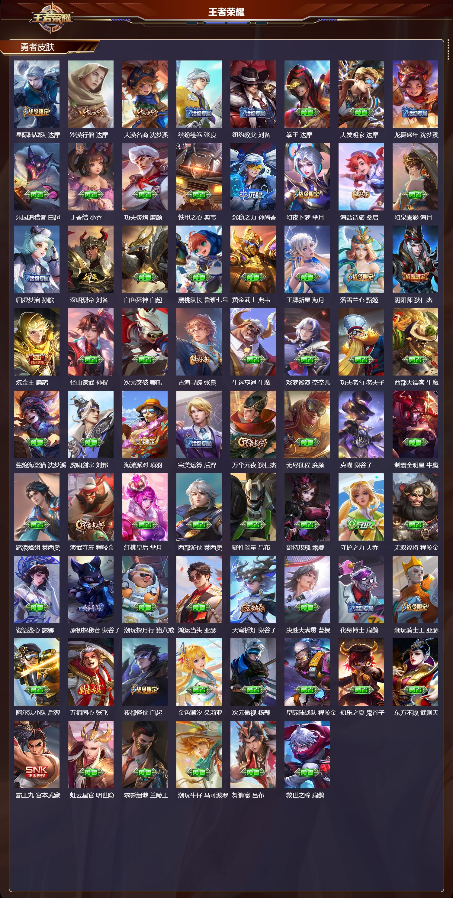 WZCMW4230746王者荣耀账号详情图8