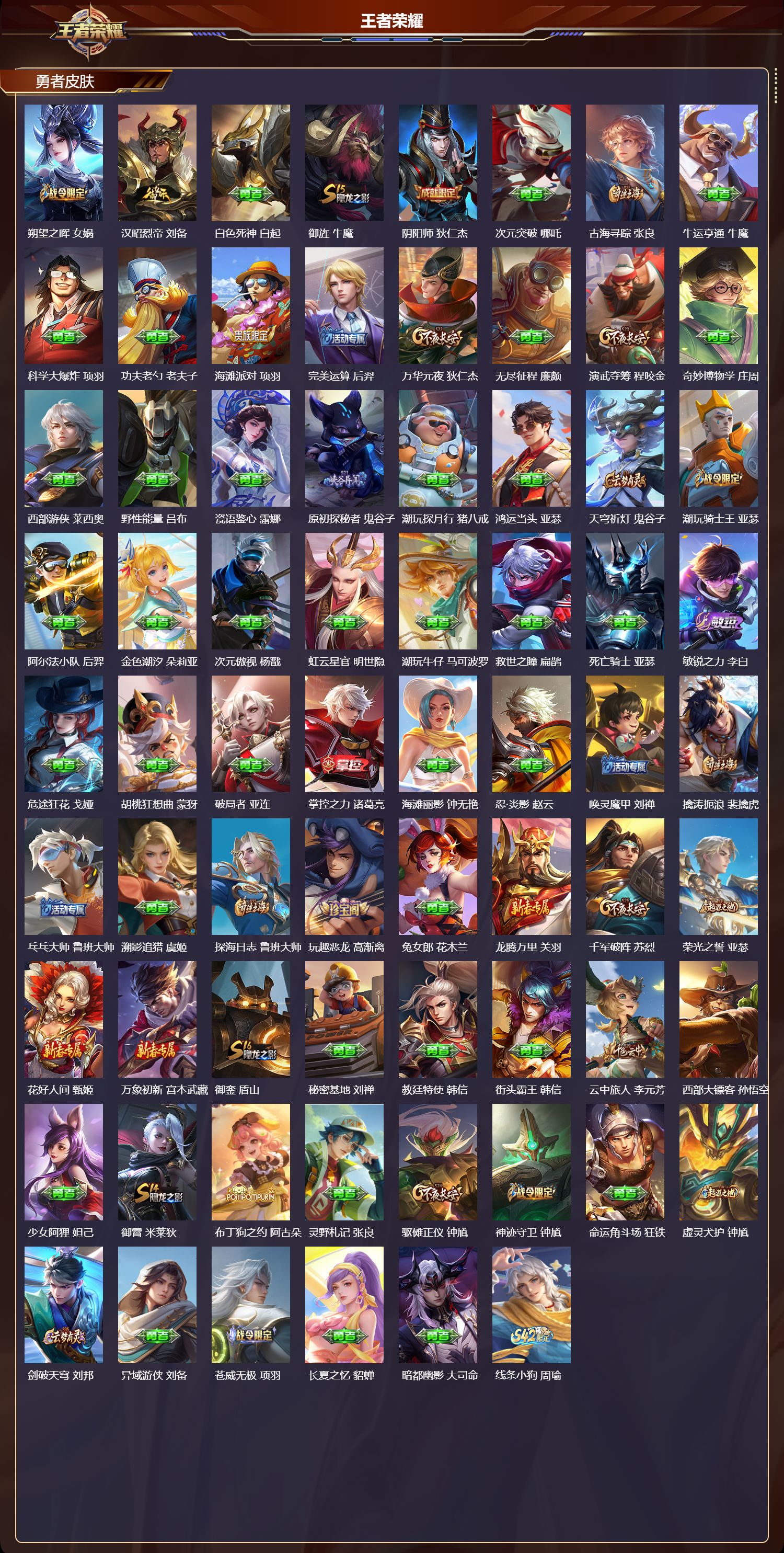 WZCMW4234075王者荣耀账号详情图7