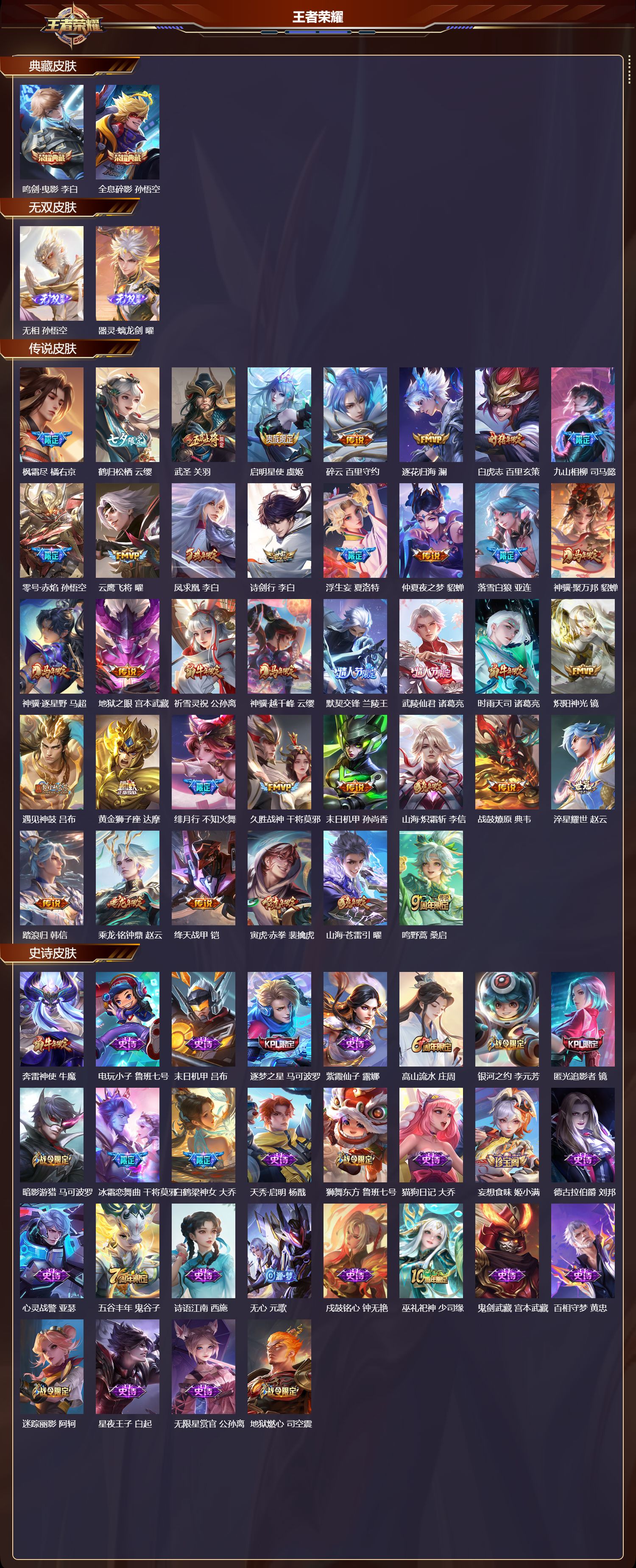 WZCMW4233907王者荣耀账号详情图6