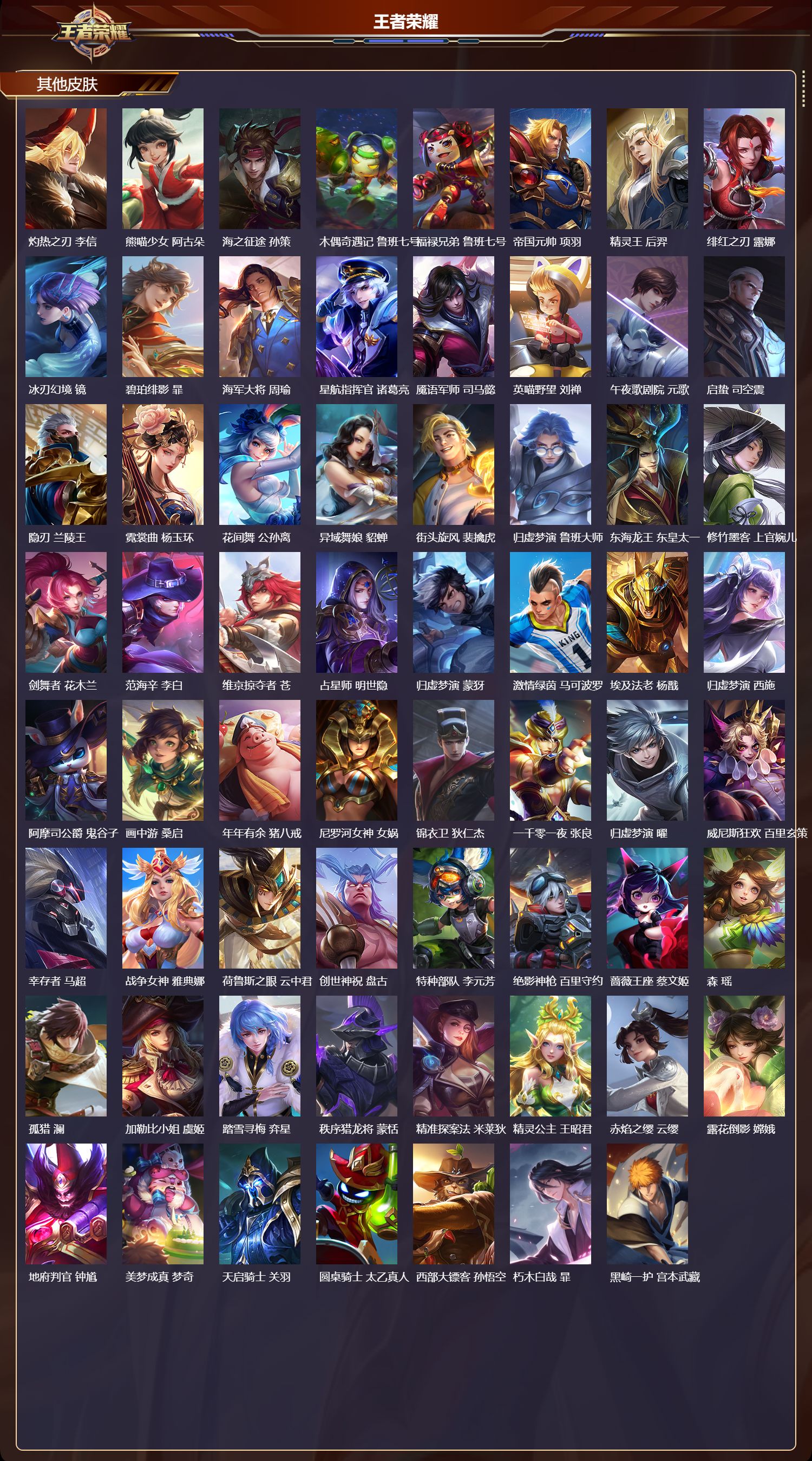 WZQM4229537王者荣耀账号详情图8