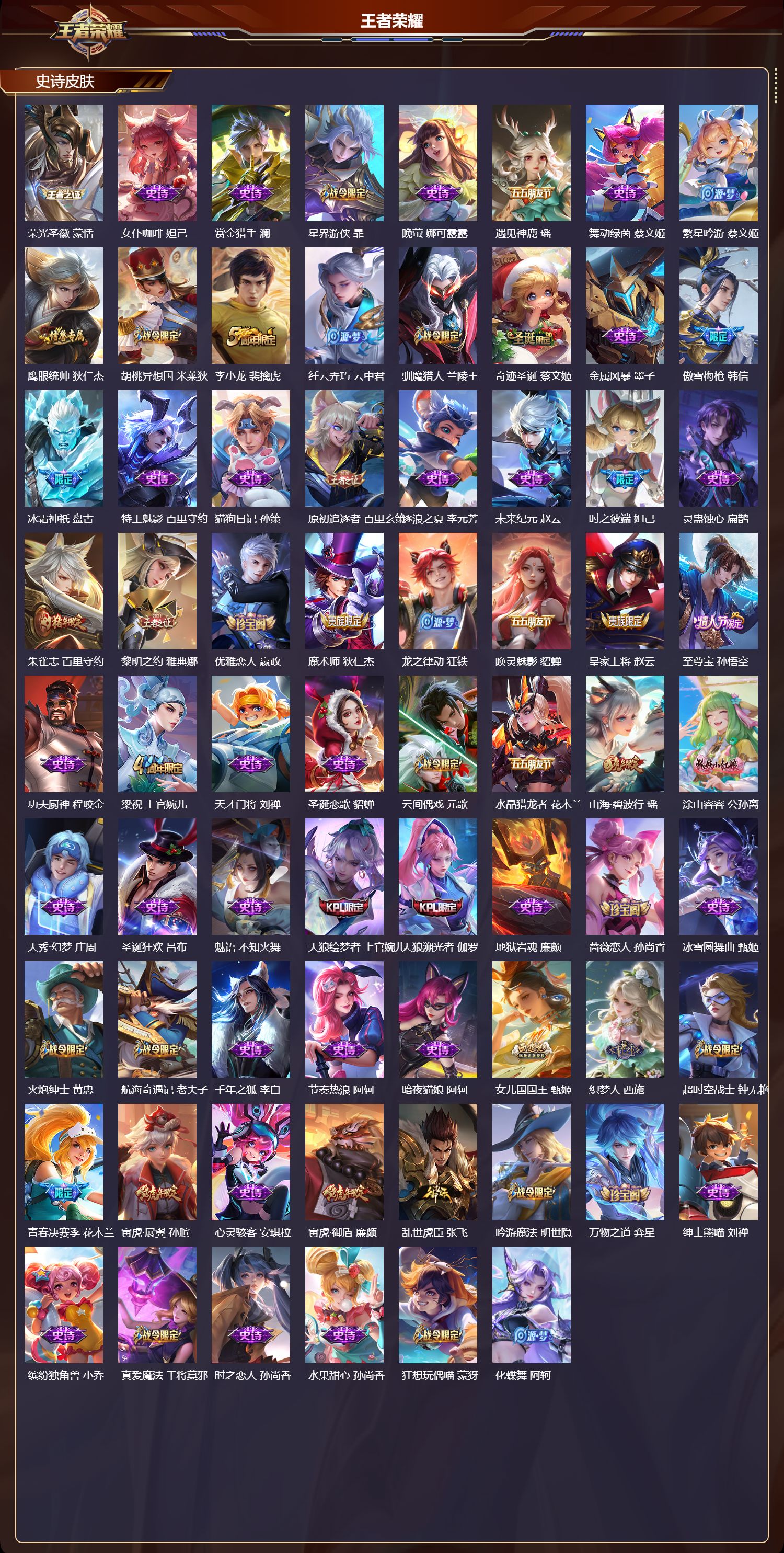 WZQM4229187王者荣耀账号详情图3 WZQM4229187王者荣耀账号详情图3