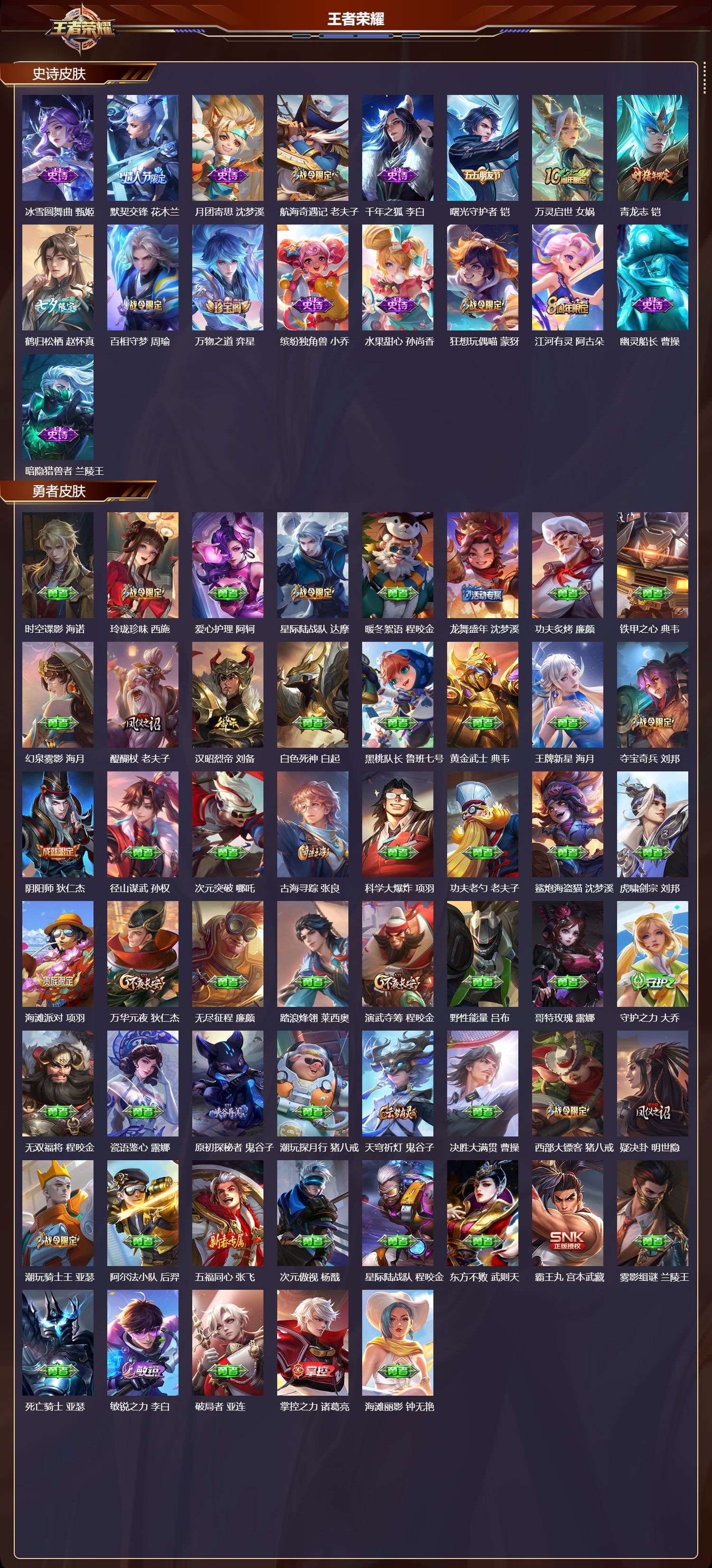 WZQM4229231王者荣耀账号详情图3