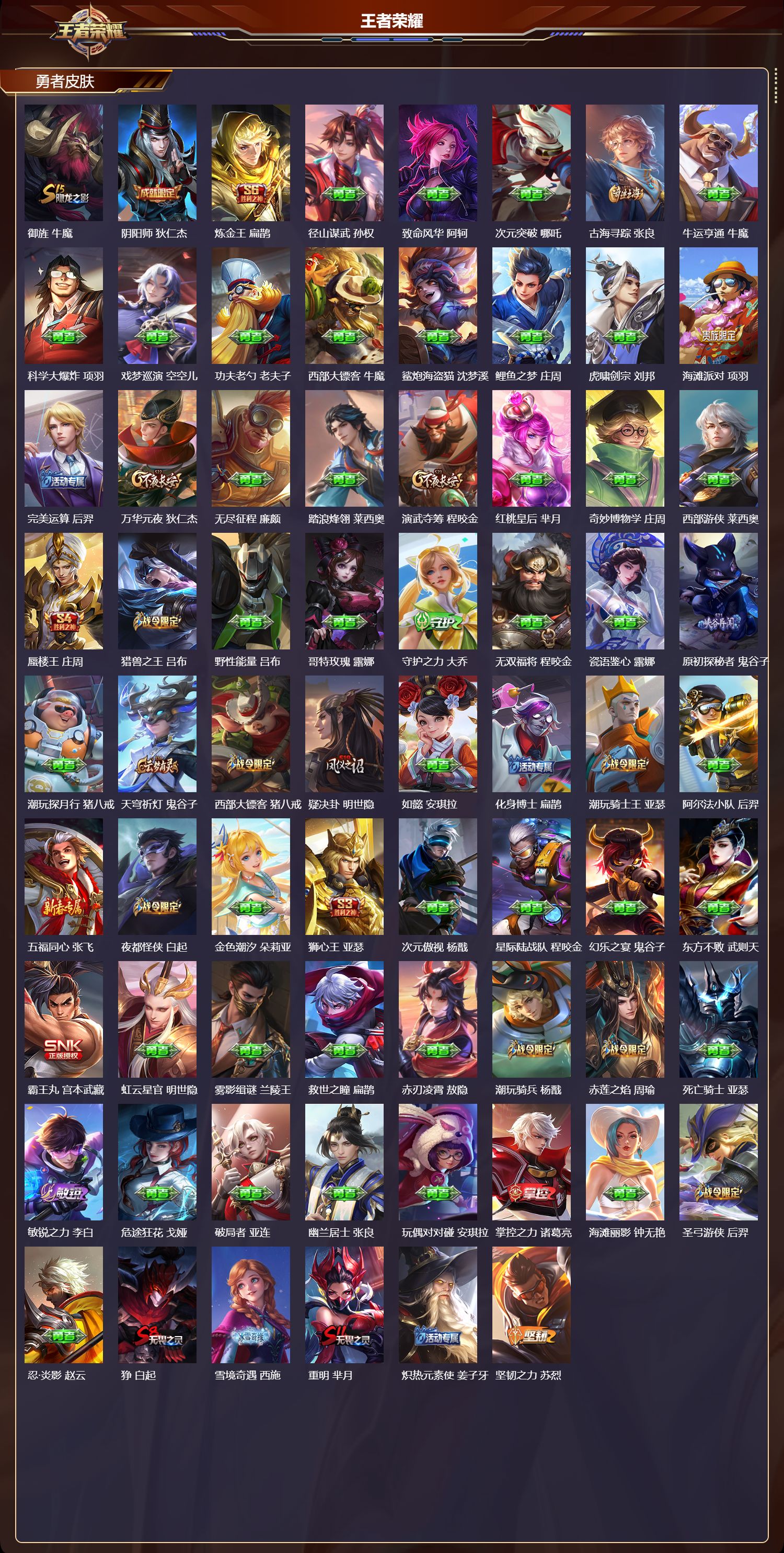 WZCMW4234266王者荣耀账号详情图10 WZCMW4234266王者荣耀账号详情图10