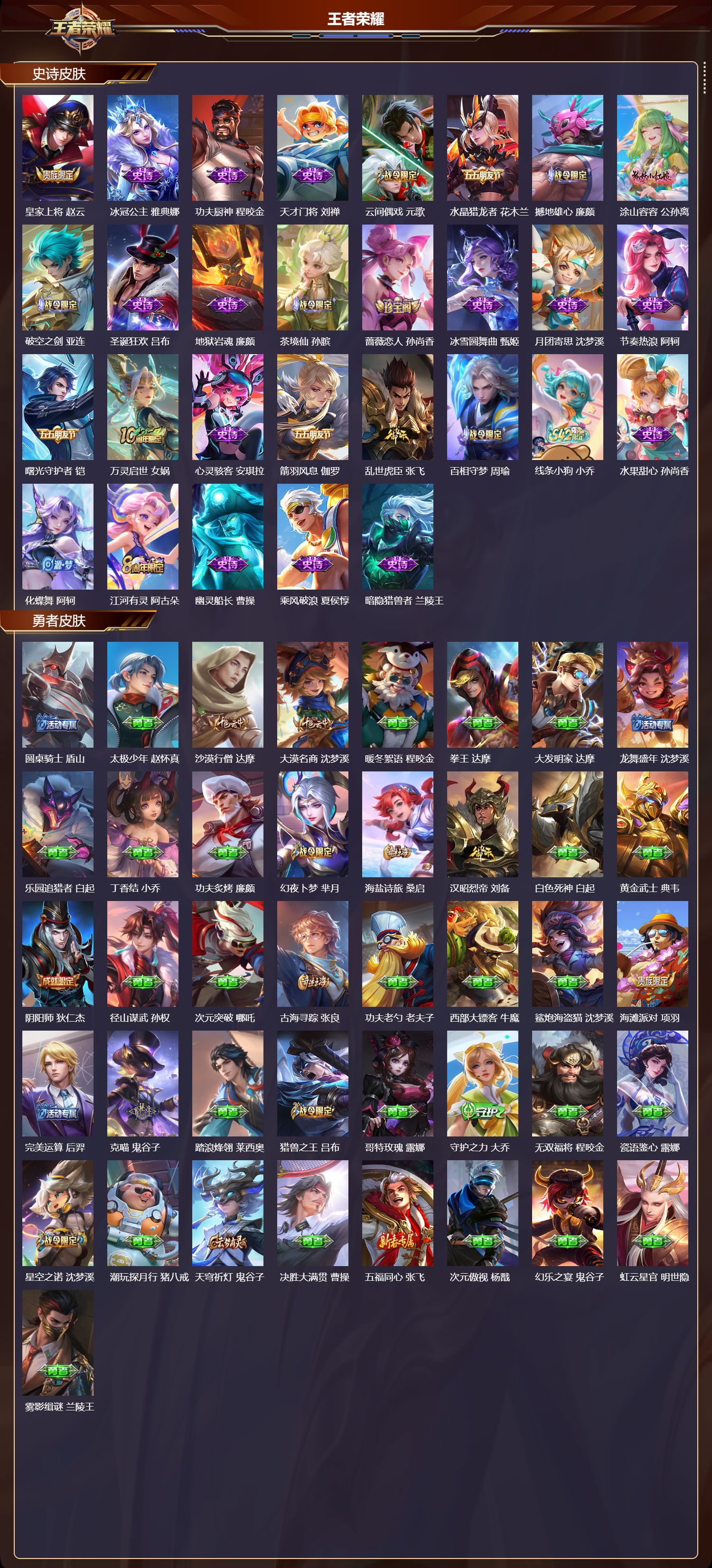 WZMK4229455王者荣耀账号详情图3 WZMK4229455王者荣耀账号详情图3