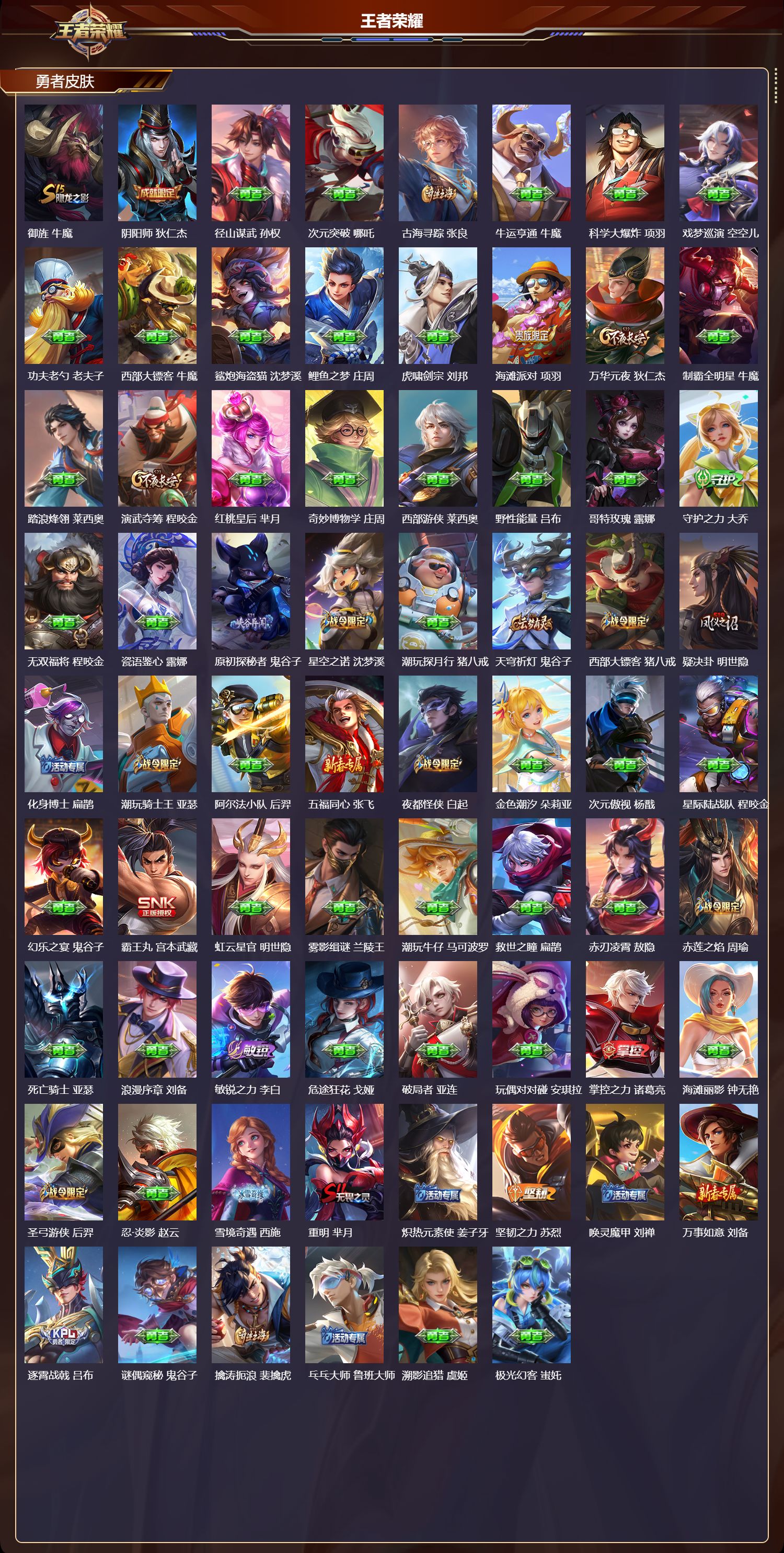 WZCMW4233907王者荣耀账号详情图9